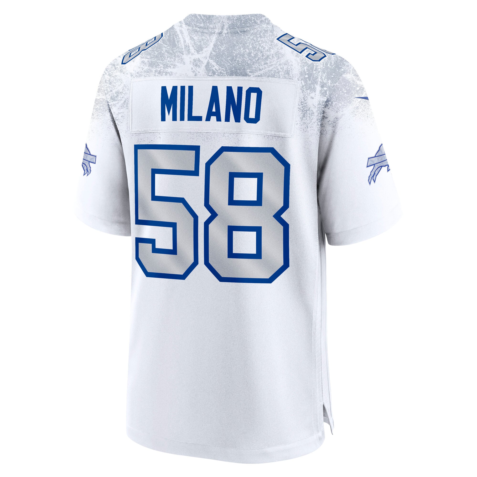 Men's Nike Matt Milano White Buffalo Bills Rivalries Collection Game Jersey