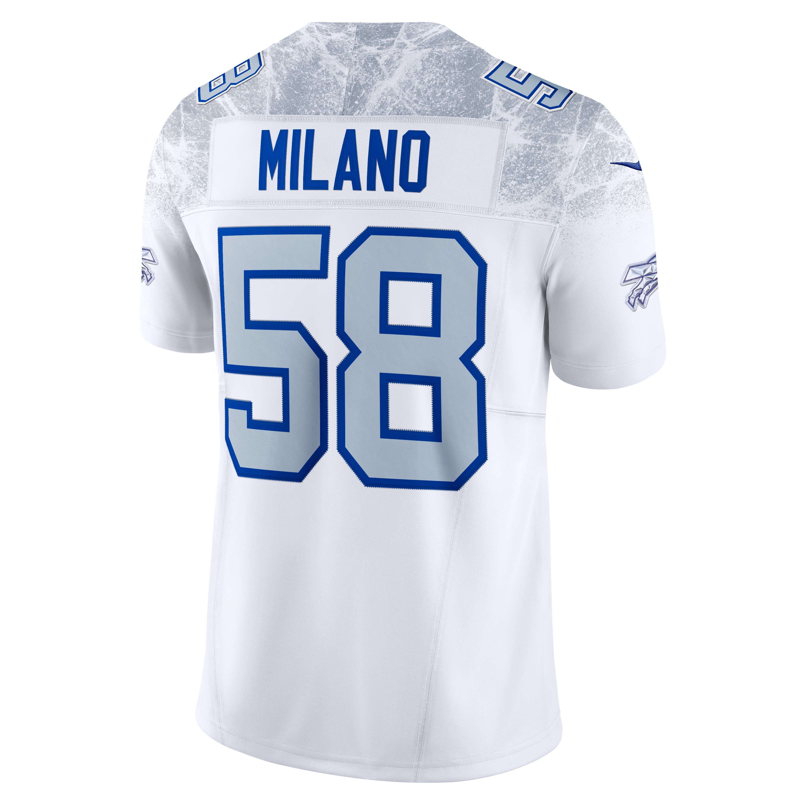 Men's Nike Matt Milano White Buffalo Bills Rivalries Collection Stitched Limited Jersey