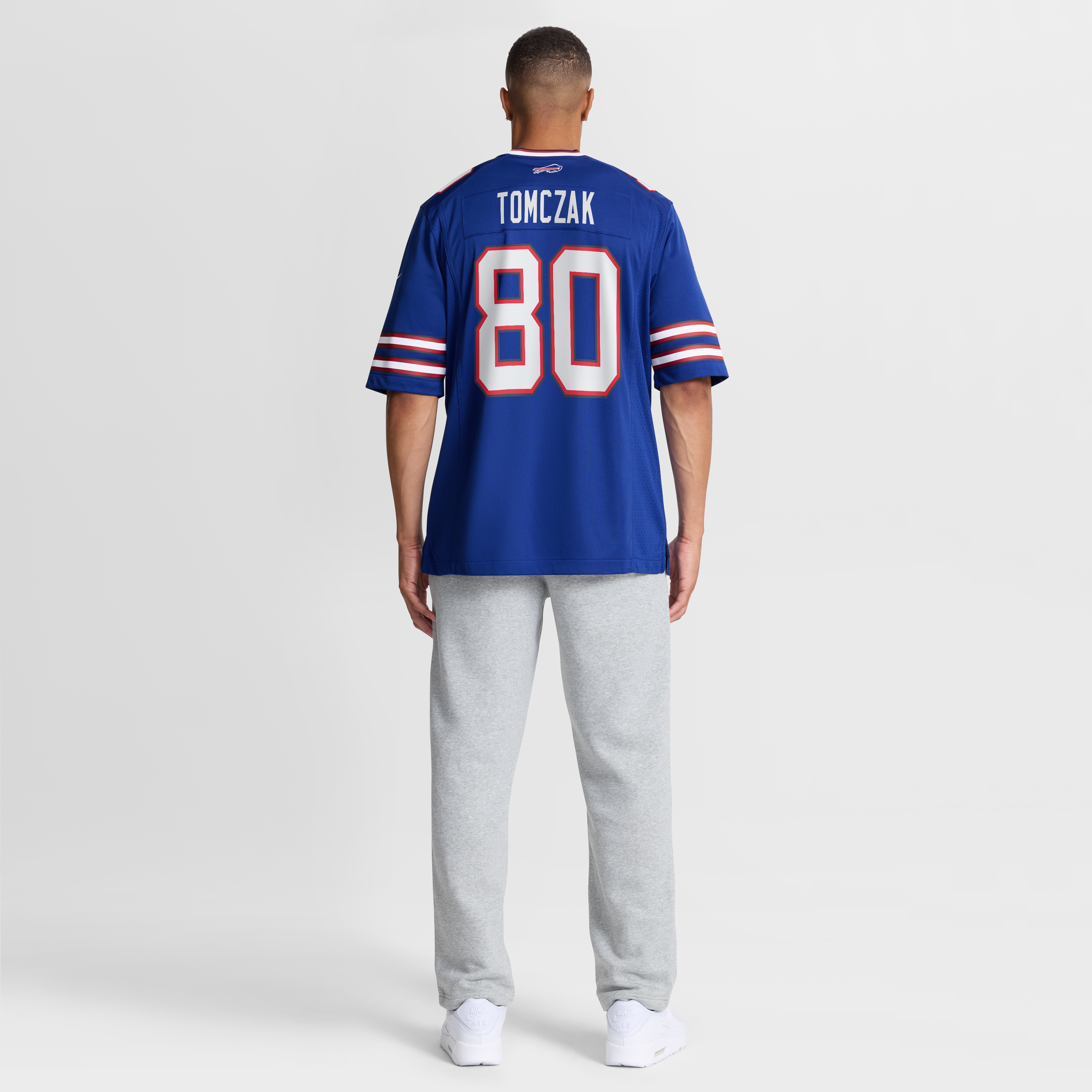 Maillot de match Nike Max Tomczak Royal Buffalo Bills pour homme