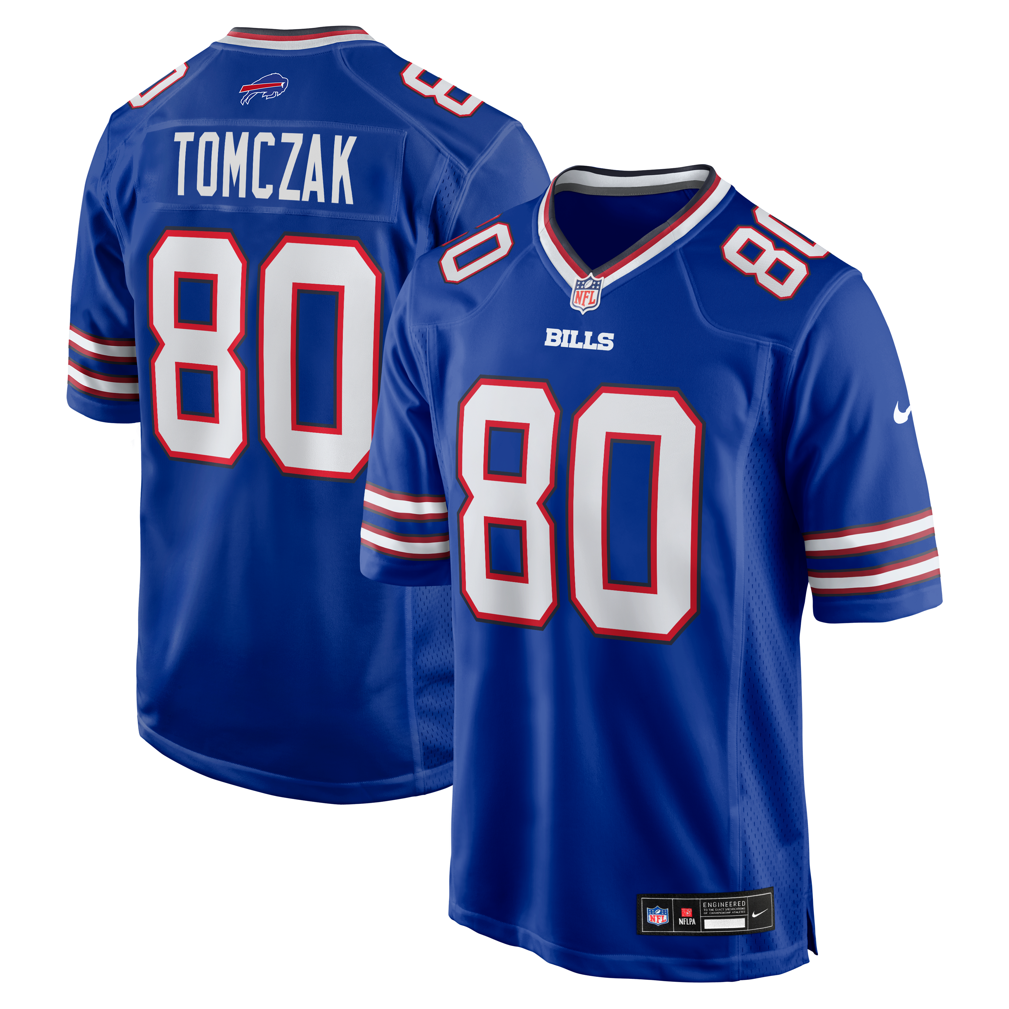 Maillot de match Nike Max Tomczak Royal Buffalo Bills pour homme