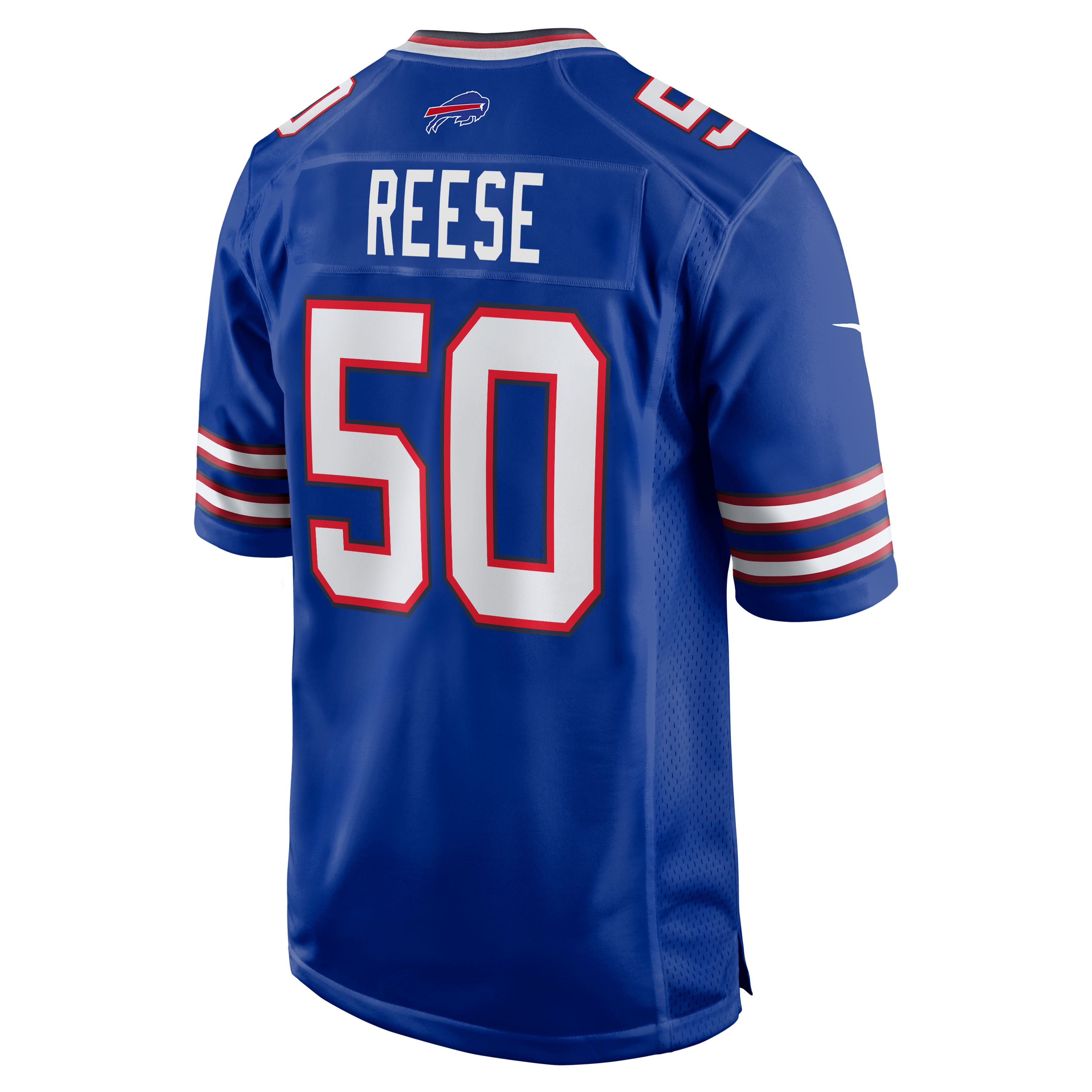 Maillot de match Nike Otis Reese Royal Buffalo Bills pour homme