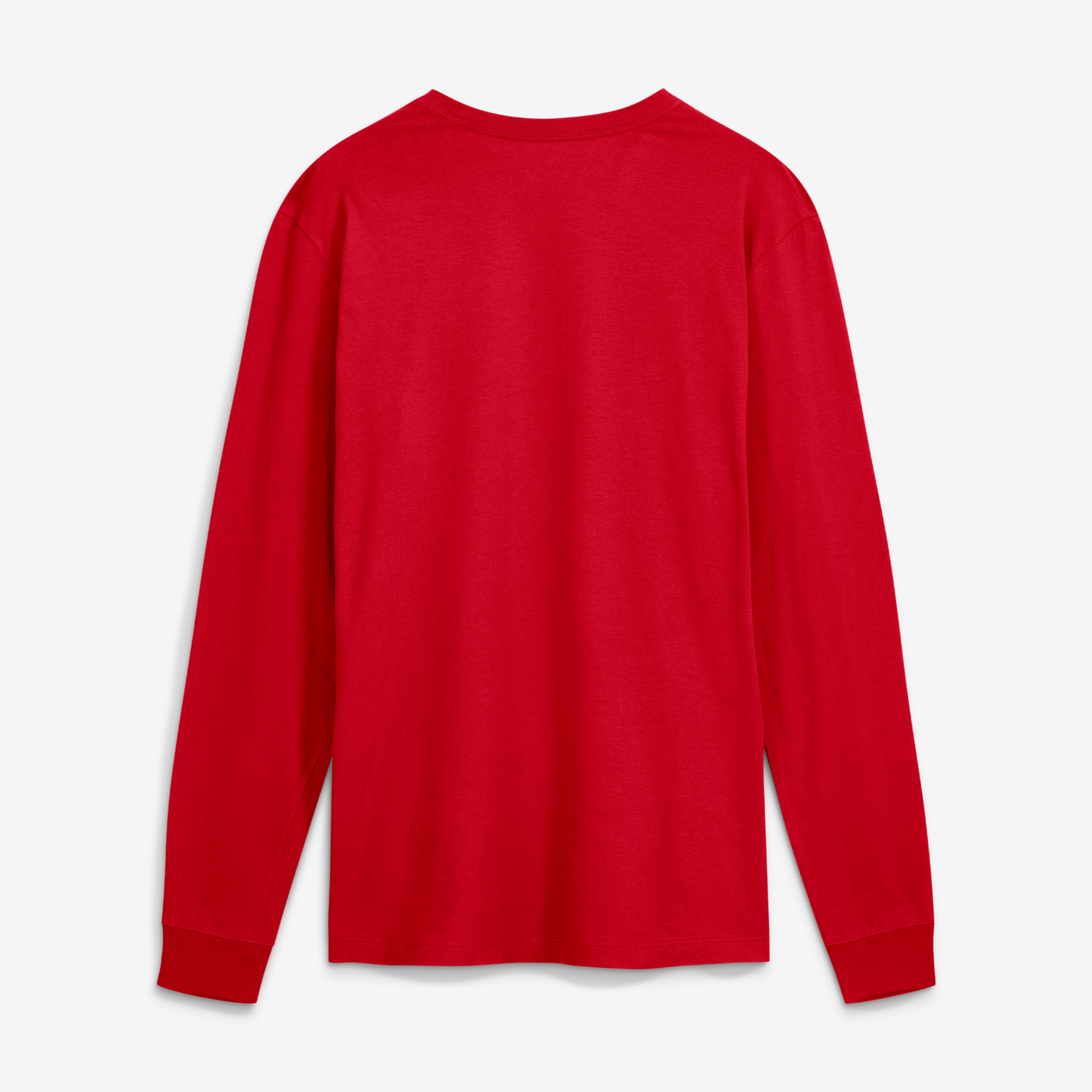 T-shirt à manches longues en coton essentiel Nike Buffalo Bills rouge pour homme