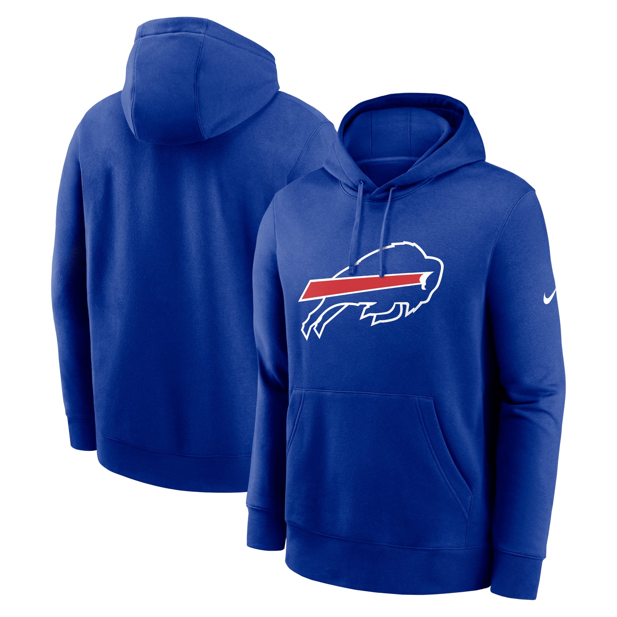 Men's Nike Royal Buffalo Bills Club Fleece Pullover Hoodie