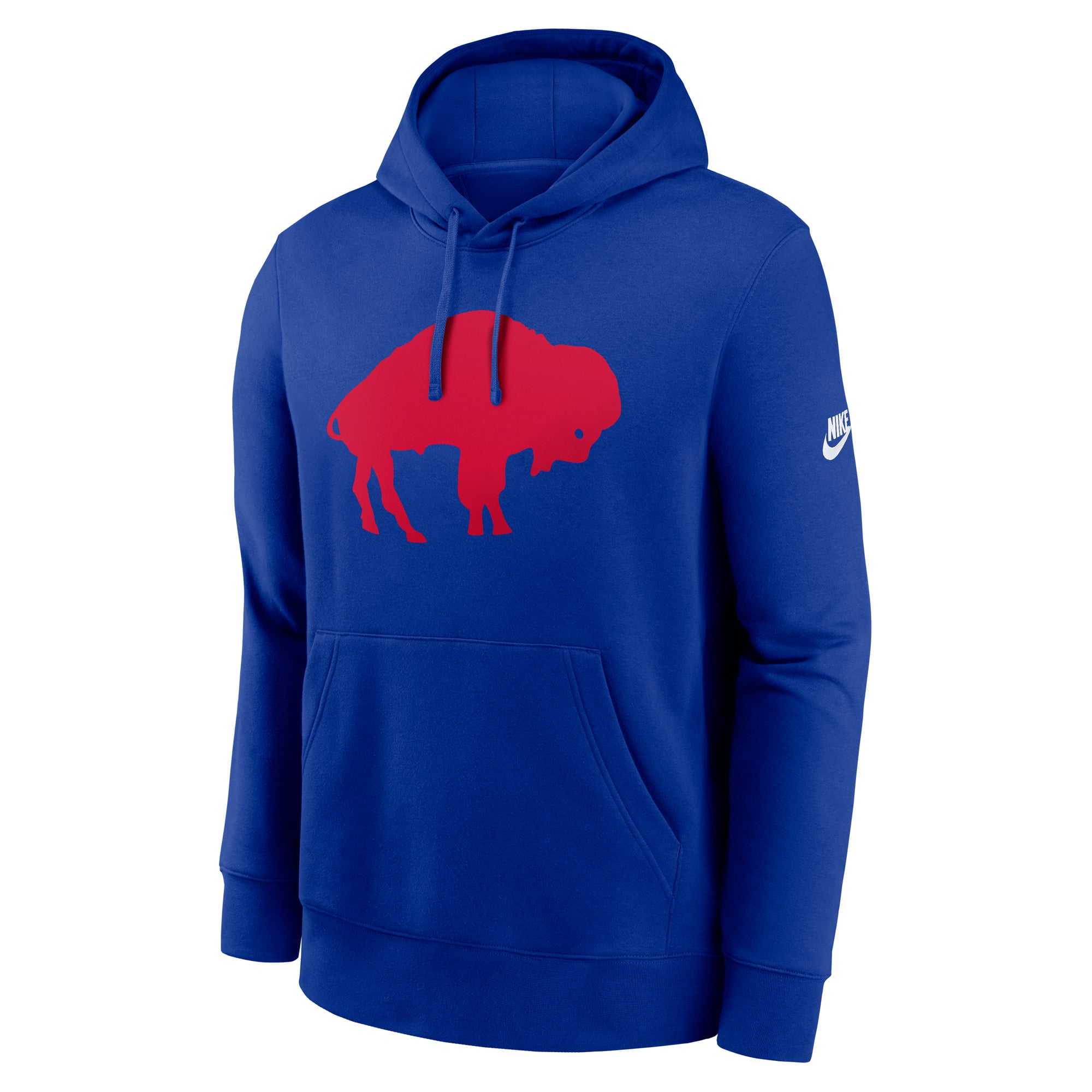 Men's Nike Royal Buffalo Bills Club Fleece Pullover Hoodie