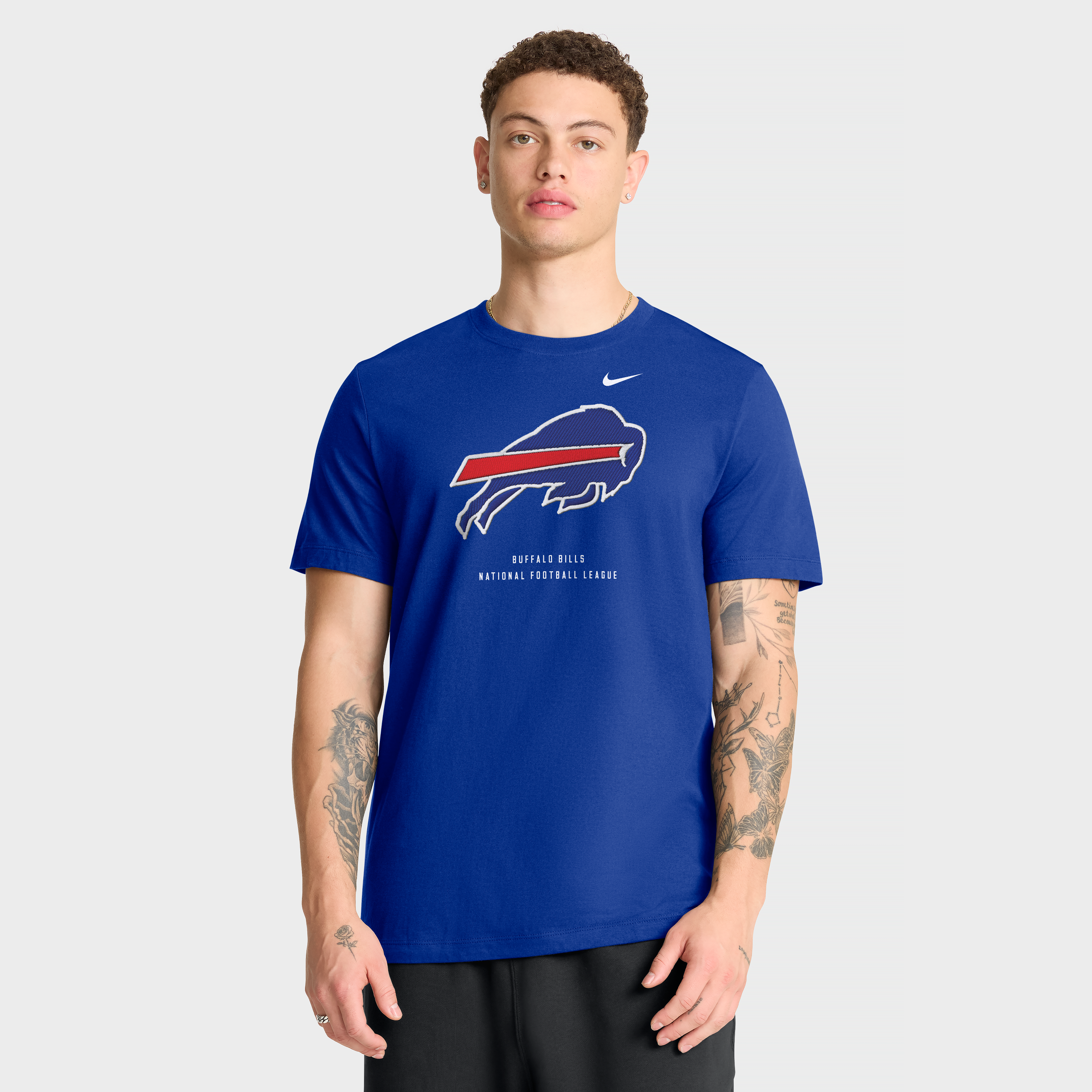 T-shirt Nike Royal Buffalo Bills pour homme