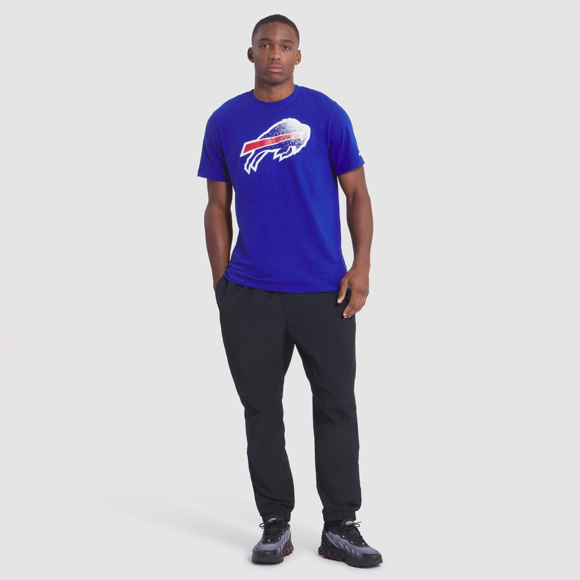 T-shirt Nike Royal Buffalo Bills Rivalries Collection Slub Dri-FIT pour homme