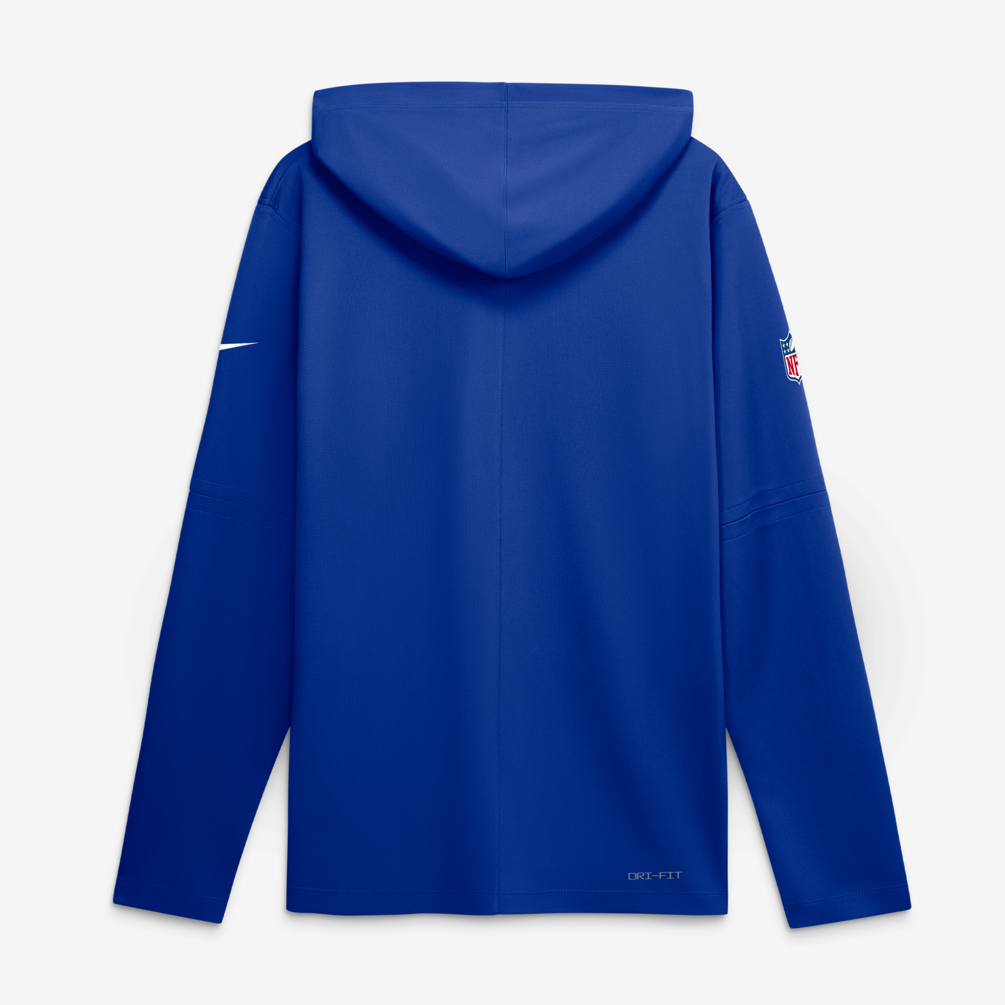 Men's Nike Royal Buffalo Bills Sideline Game On Lightweight Long Sleeve Hooded Dri-FIT Top