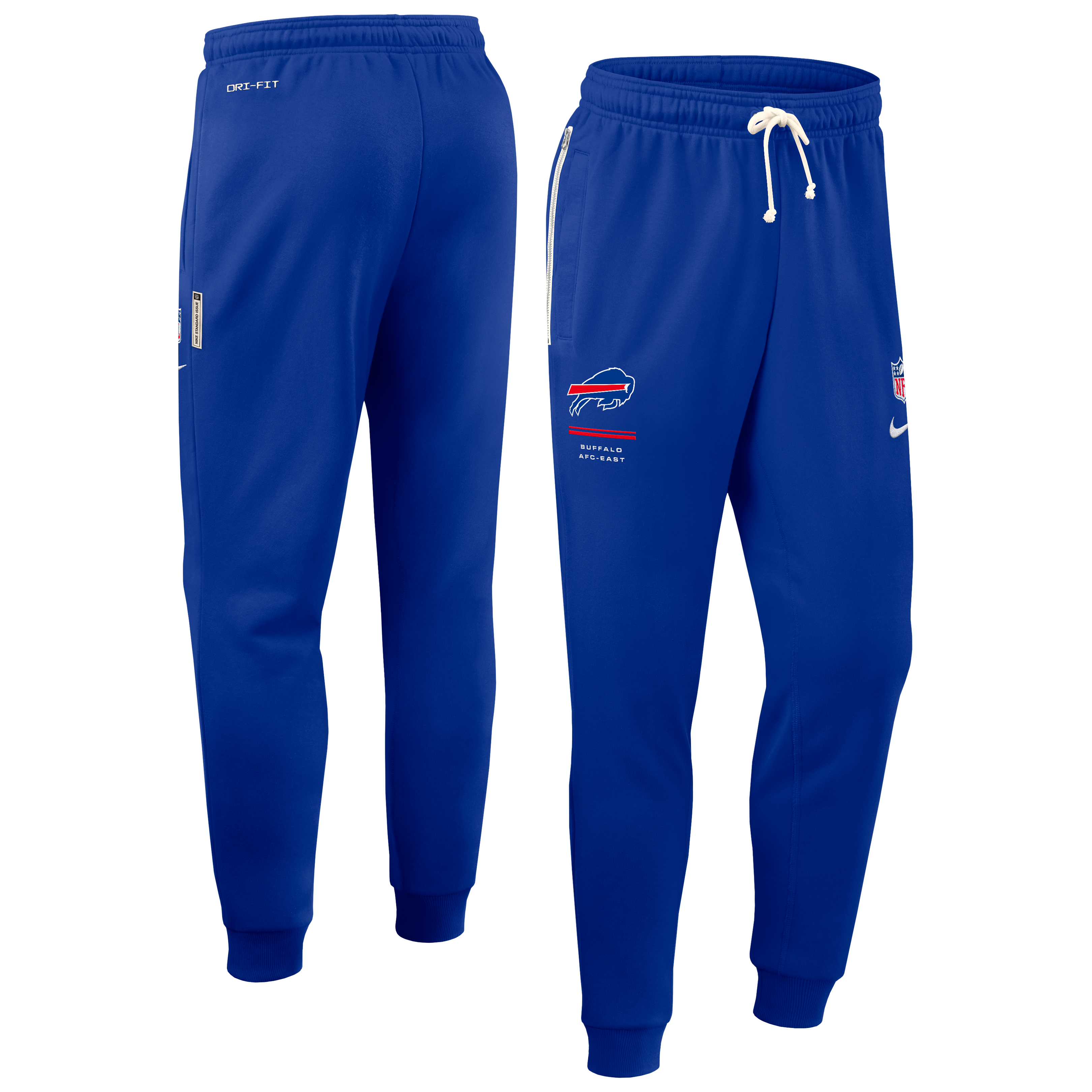 Men's Nike Royal Buffalo Bills Sideline Standard Issue Touchback Kick Dri-FIT Taper Pants