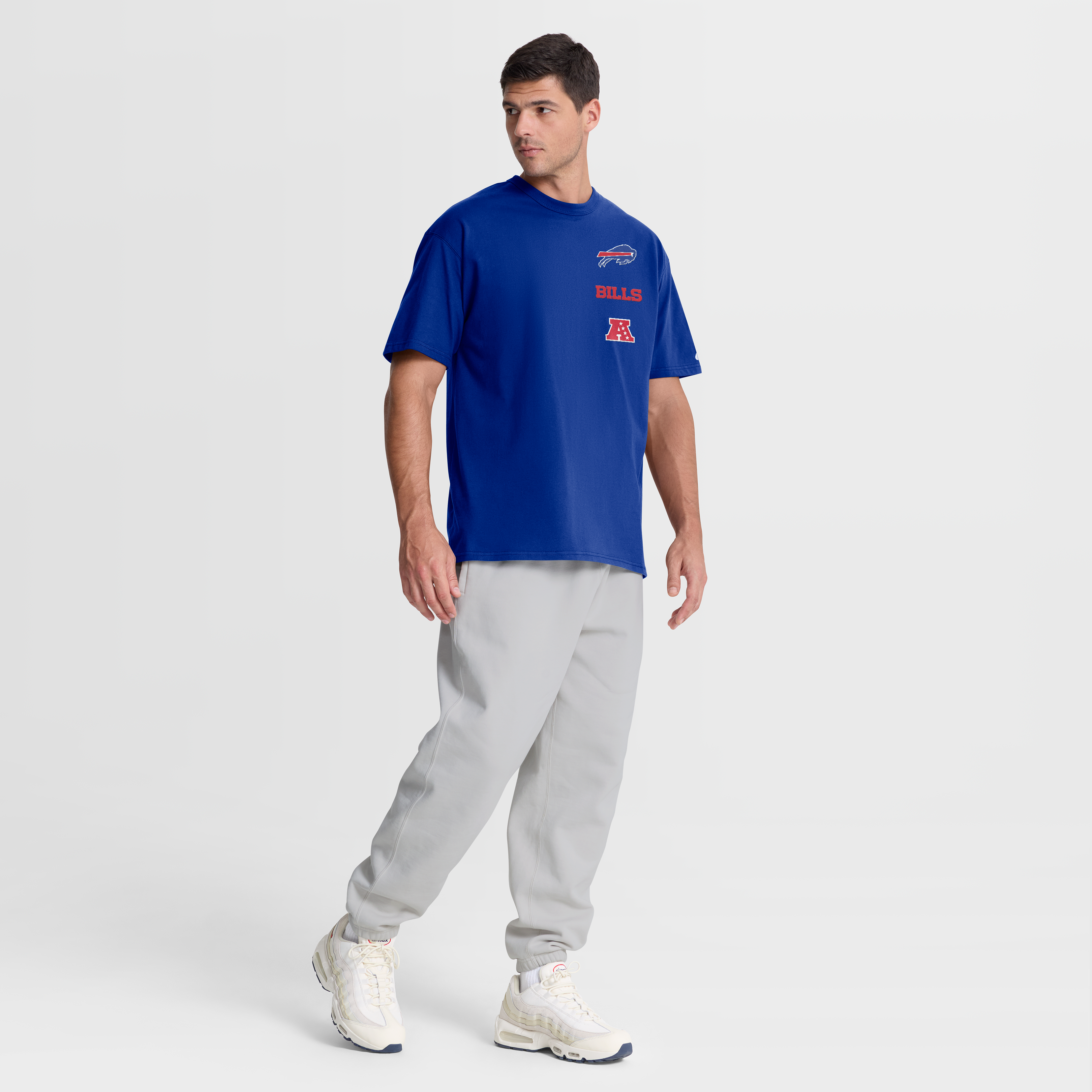 Men's Nike Royal Buffalo Bills The Forward Heavyweight Max90 T-Shirt