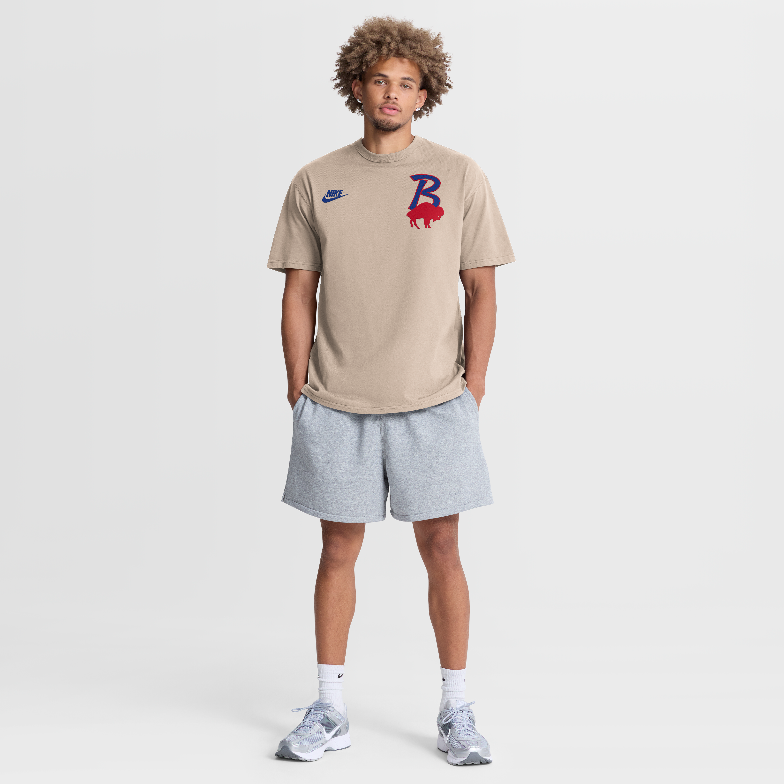Men's Nike Sand Buffalo Bills Night Primary Max90 T-Shirt