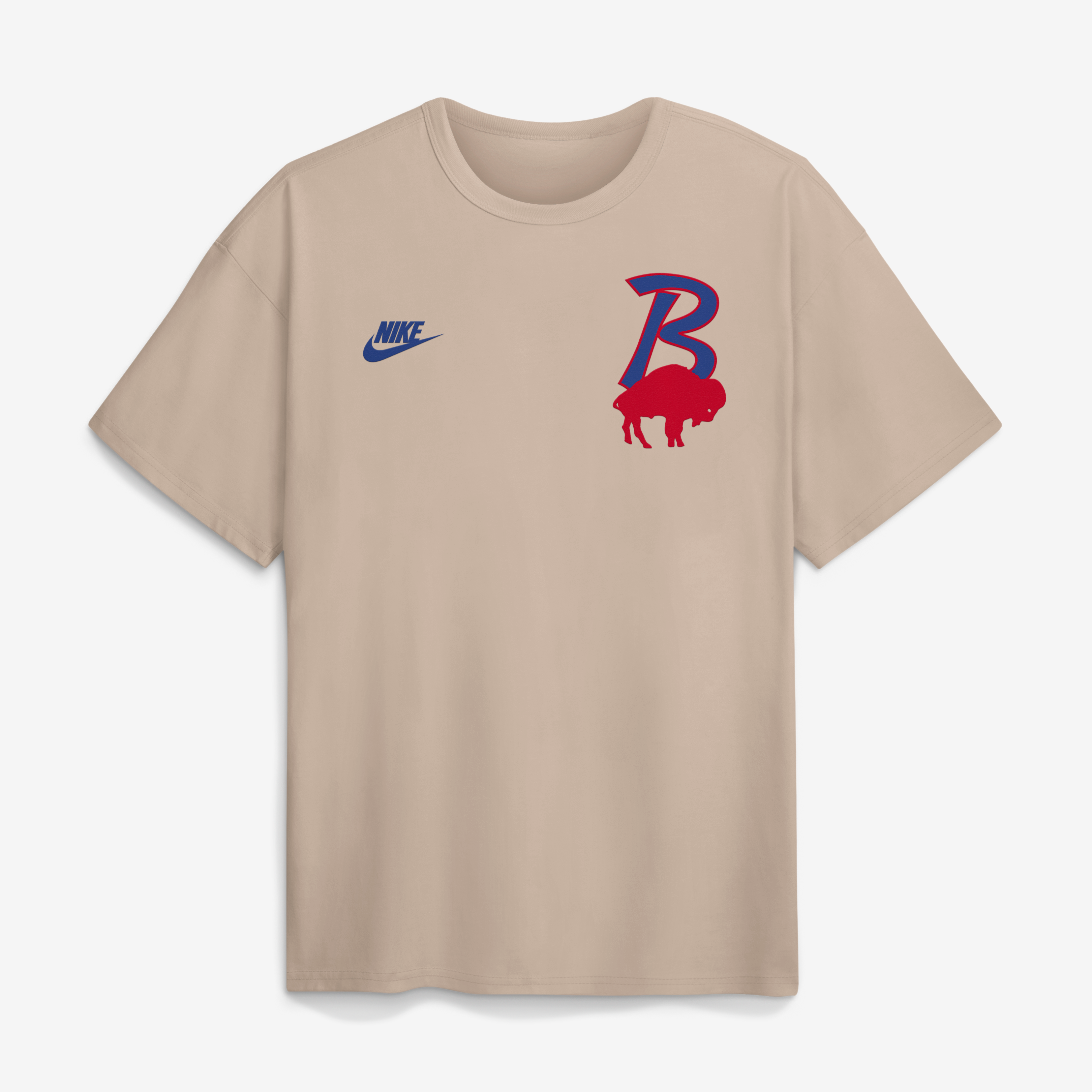 Men's Nike Sand Buffalo Bills Night Primary Max90 T-Shirt