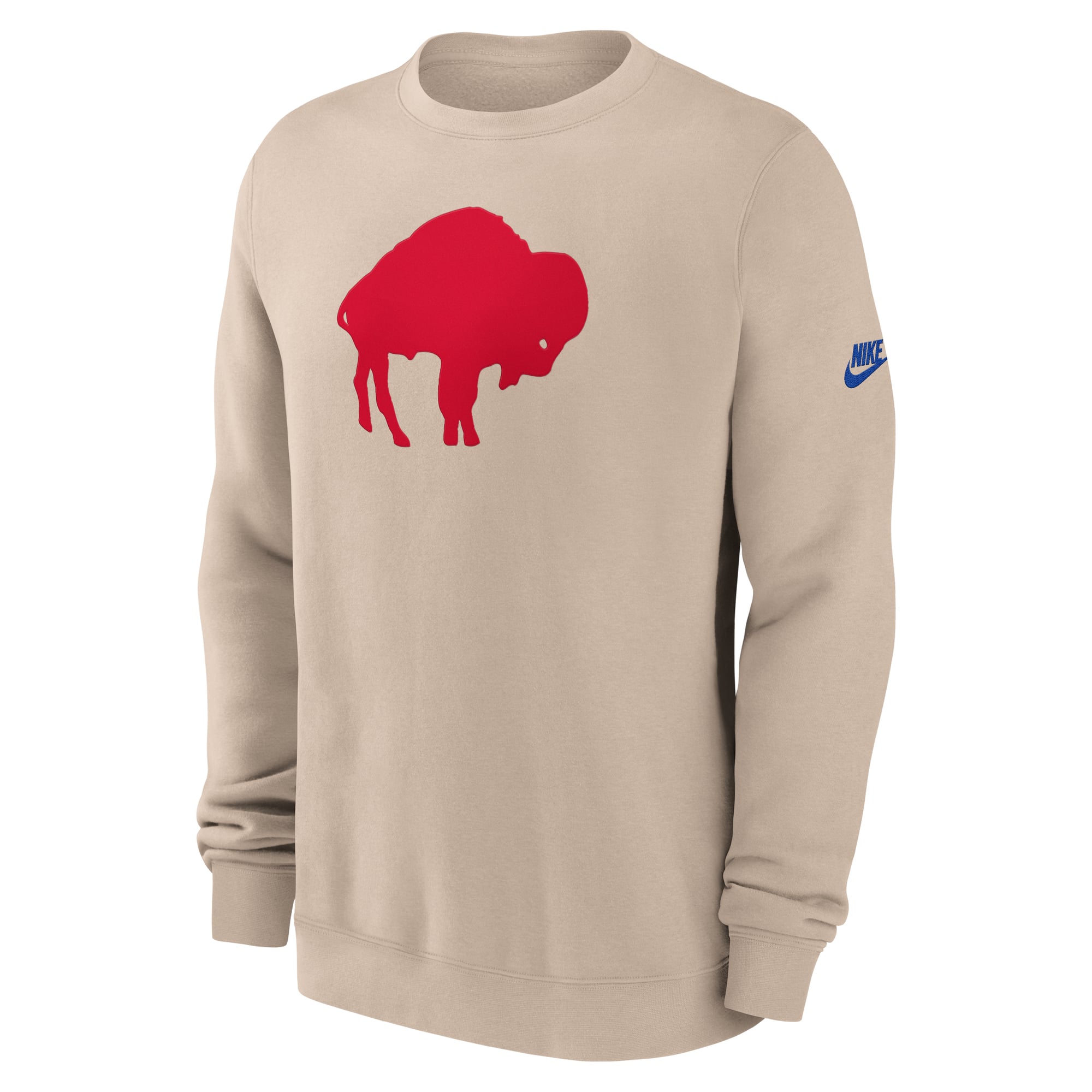 Sweat-shirt Nike Sand Buffalo Bills Rewind Club pour homme