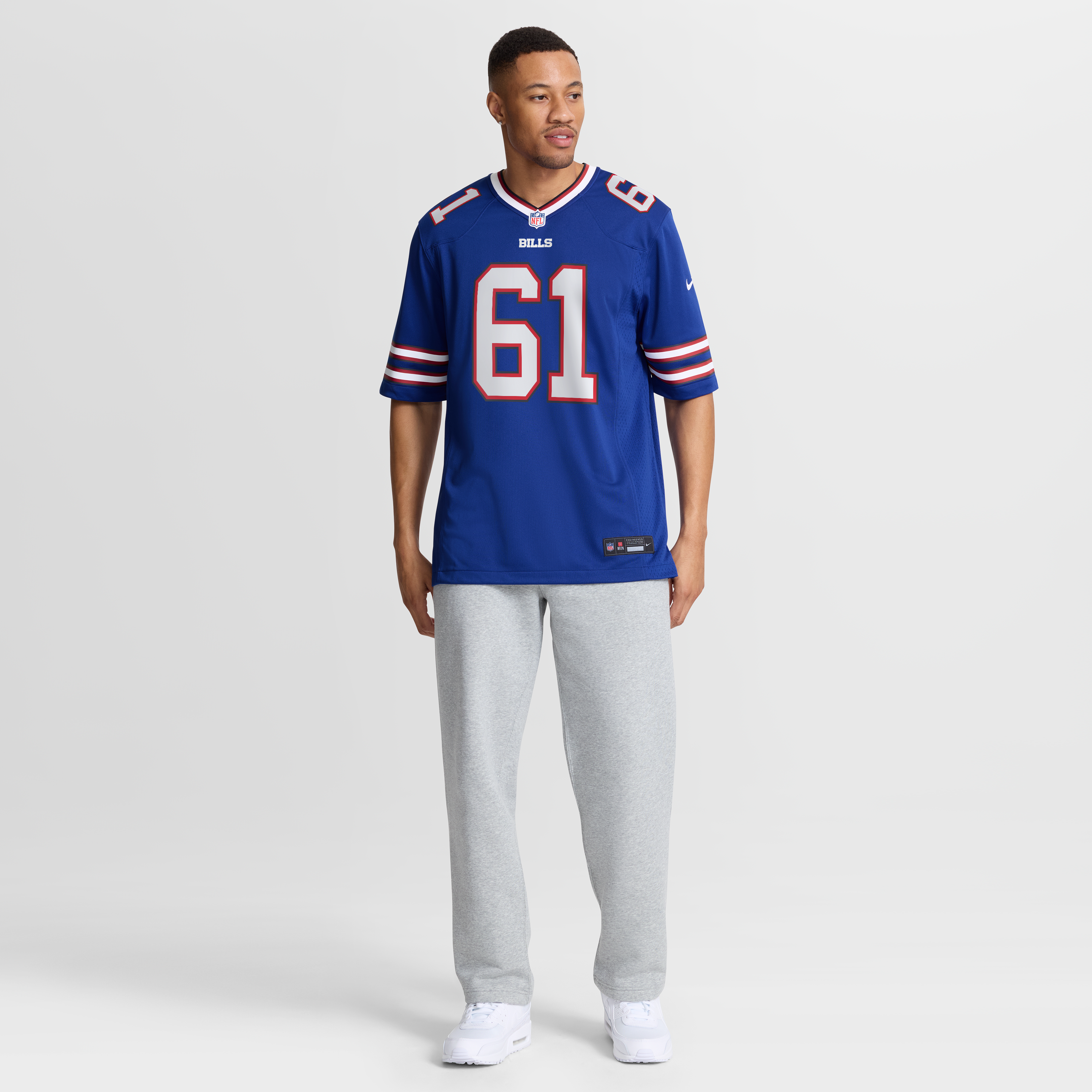 Men's Nike Sincere Haynesworth Royal Buffalo Bills Team Game Jersey