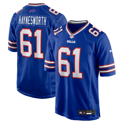 Sincere Haynesworth Buffalo Bills Nike Team Game Jersey - Royal