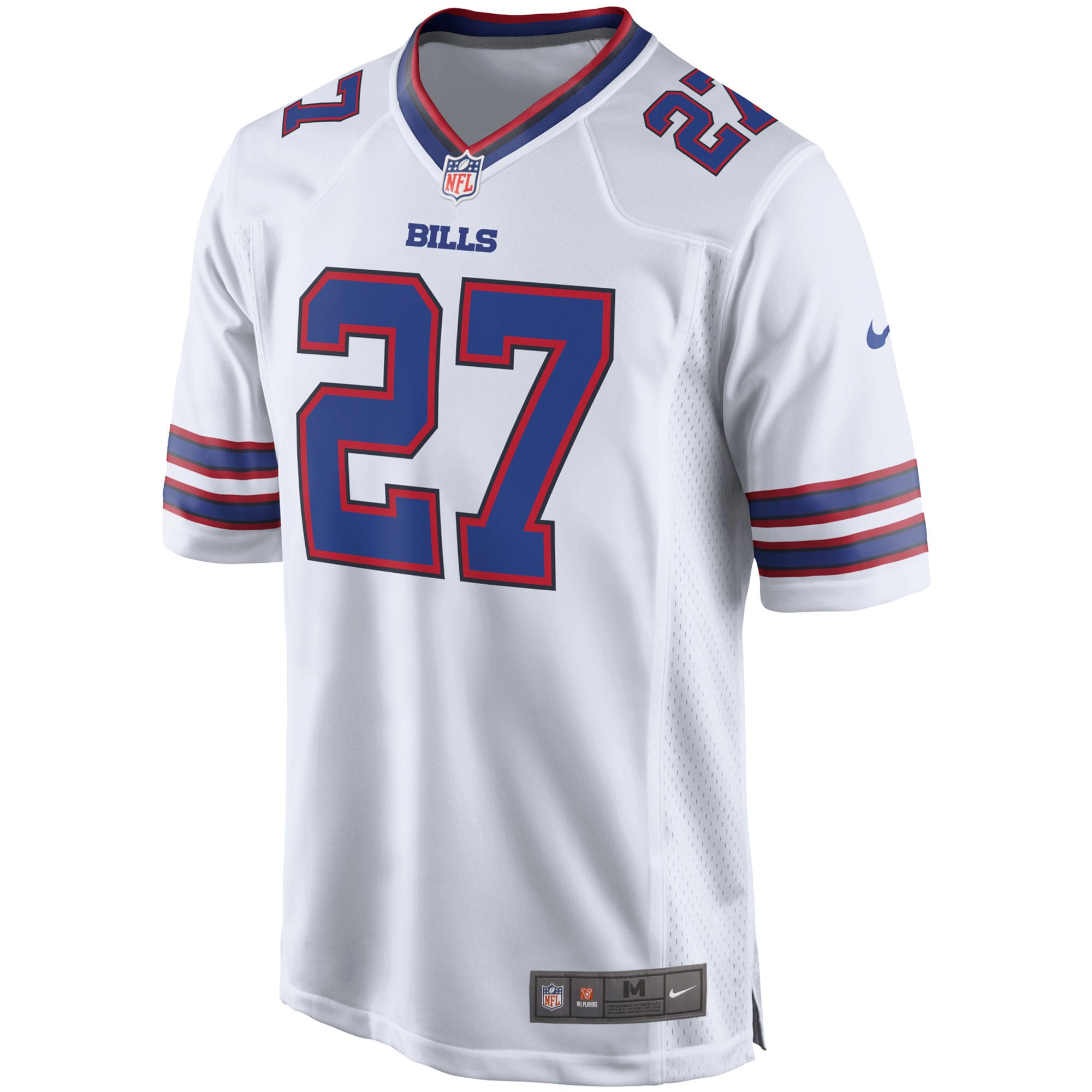 Men's Nike Tre'Davious White White Buffalo Bills Game Player Jersey