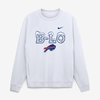 Buffalo Bills Nike Rivalries Collection Dri-FIT Crew Sweatshirt - White