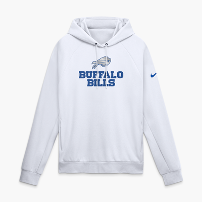  Buffalo Bills Nike Rivalries Collection Dri-FIT Pullover Hoodie - White