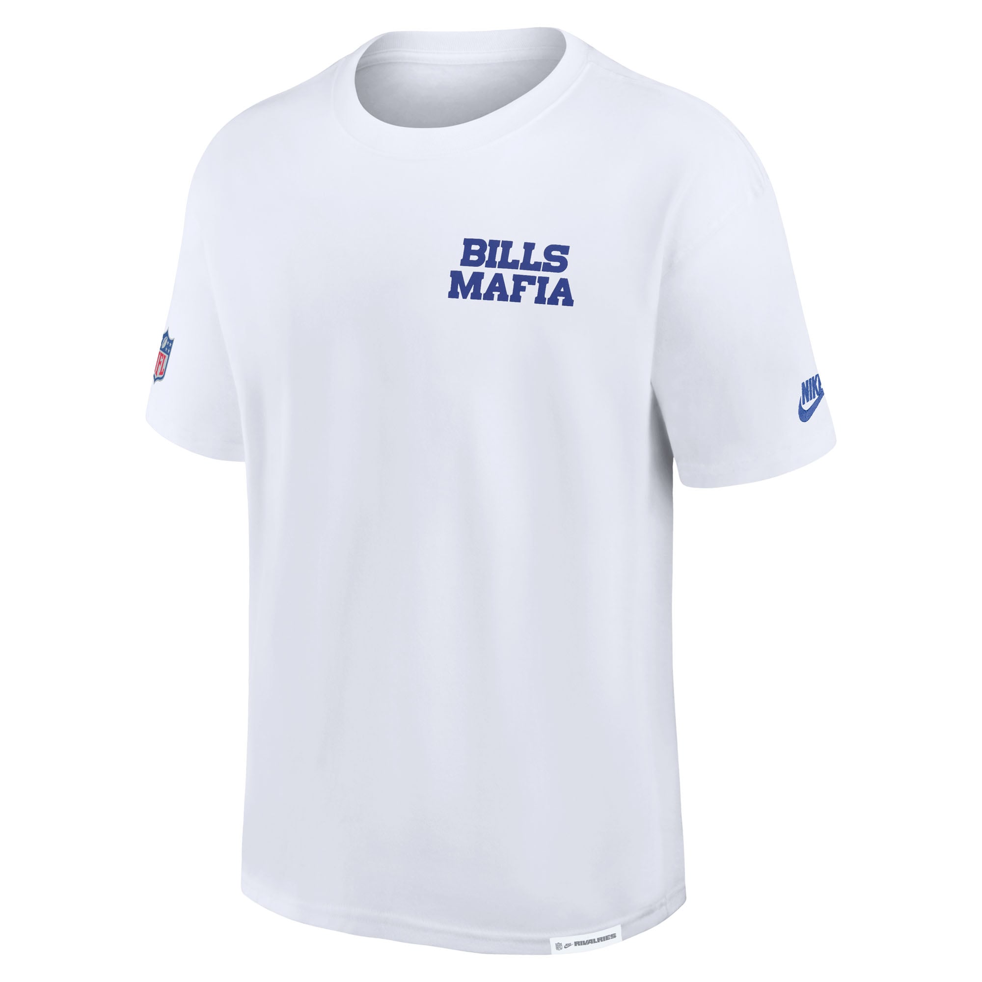 Men's Nike  White Buffalo Bills Rivalries Collection Essential Max90 T-Shirt