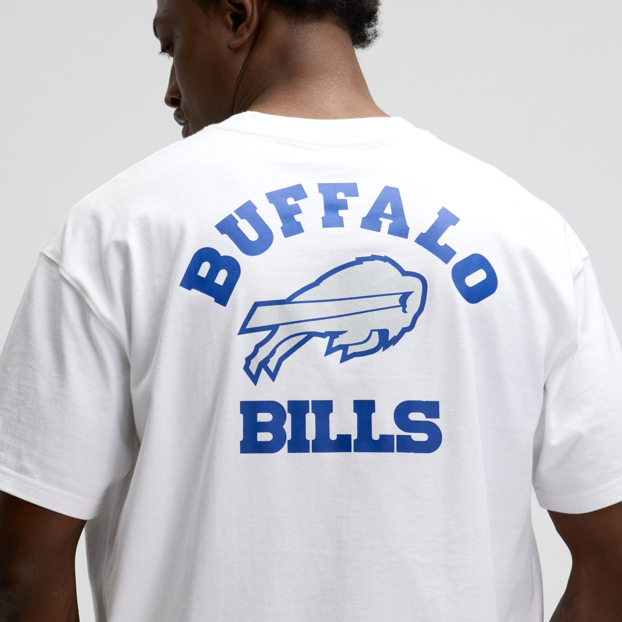 Men's Nike  White Buffalo Bills Rivalries Collection Essential Max90 T-Shirt