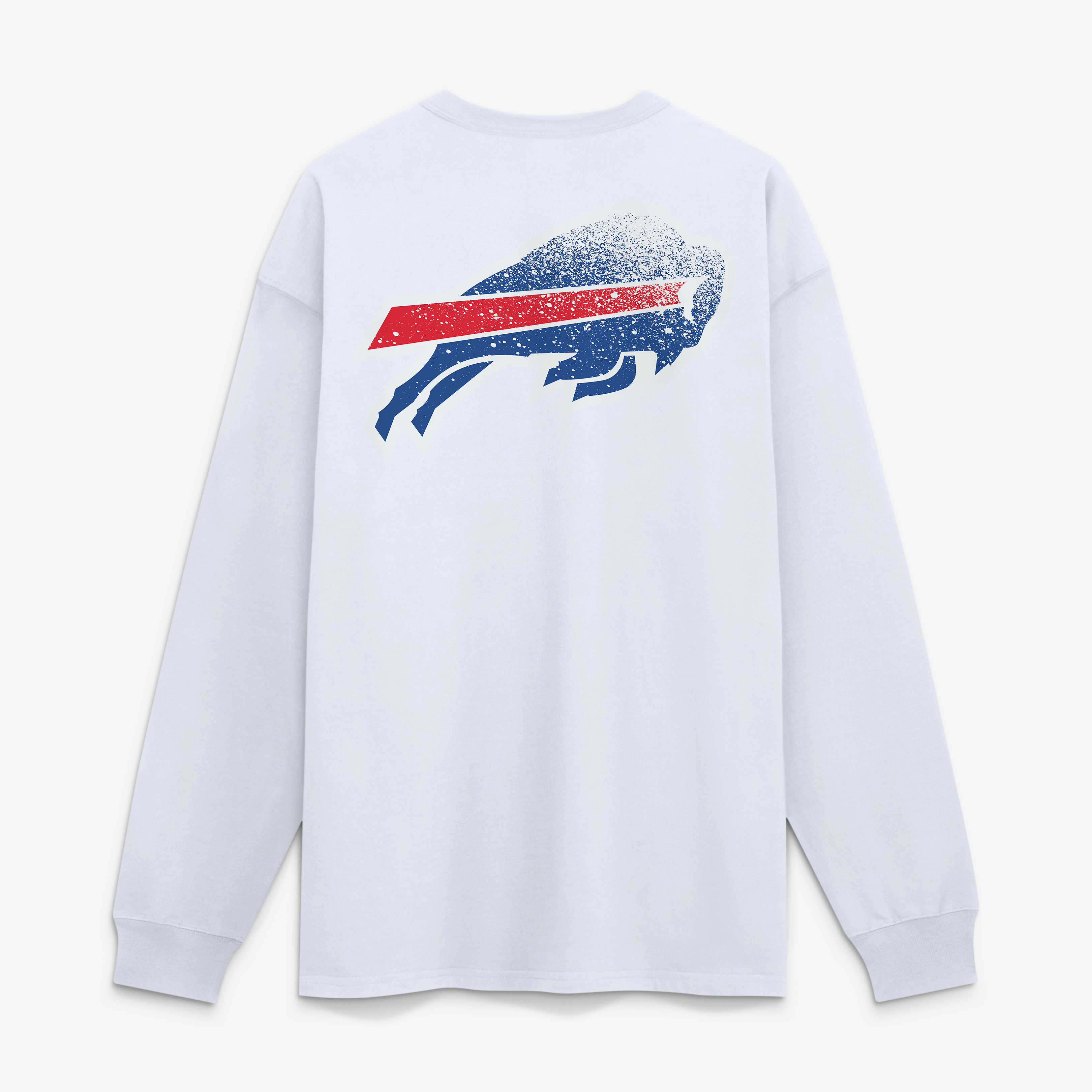 Men's Nike  White Buffalo Bills Rivalries Collection Max90 Long Sleeve T-Shirt