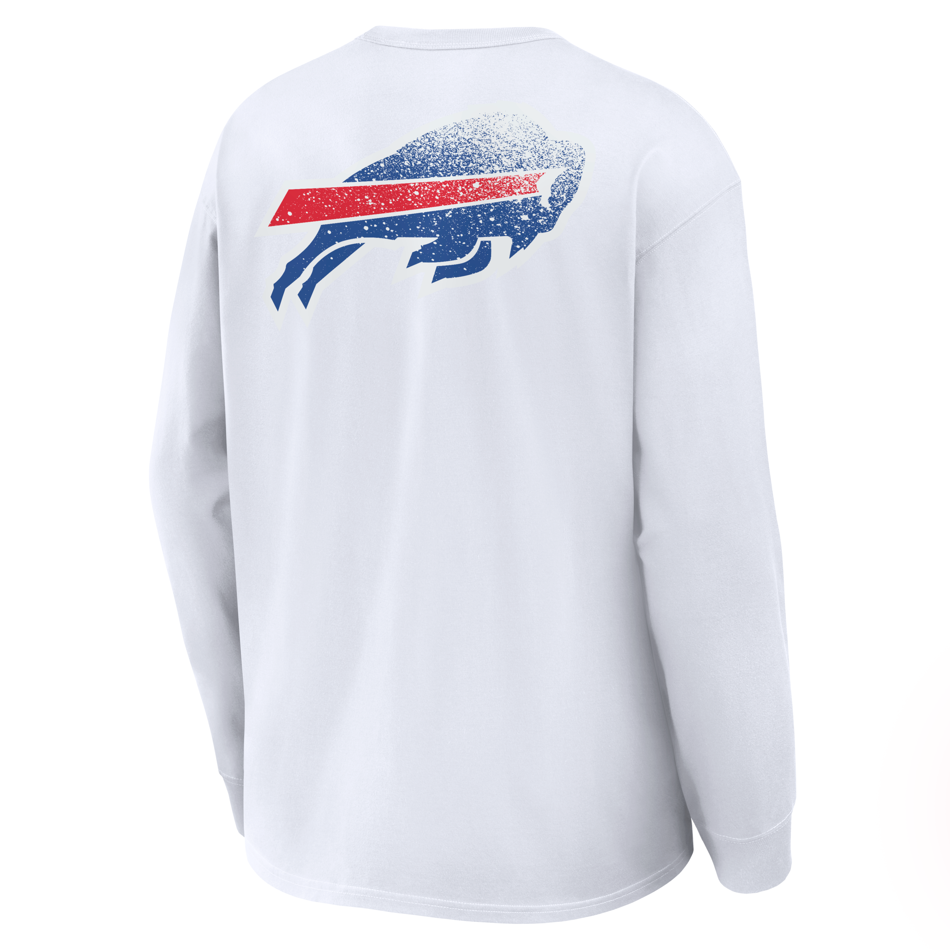 Men's Nike  White Buffalo Bills Rivalries Collection Max90 Long Sleeve T-Shirt