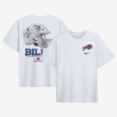  Buffalo Bills Nike Rivalries Collection Max90 T-Shirt - White