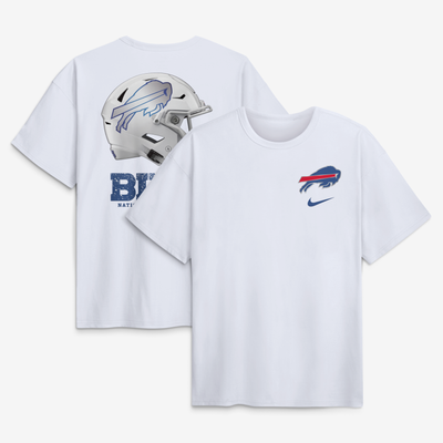  Buffalo Bills Nike Rivalries Collection Max90 T-Shirt - White