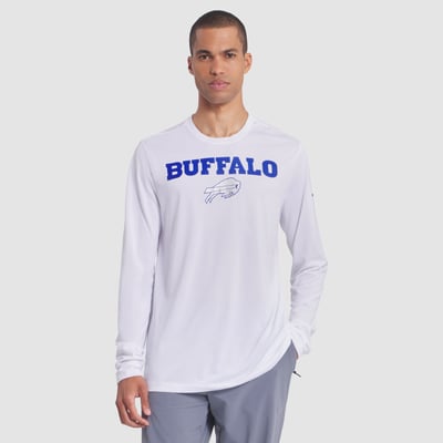  Buffalo Bills Nike Rivalries Collection Sideline Legend Dri-FIT Long Sleeve T-Shirt - White