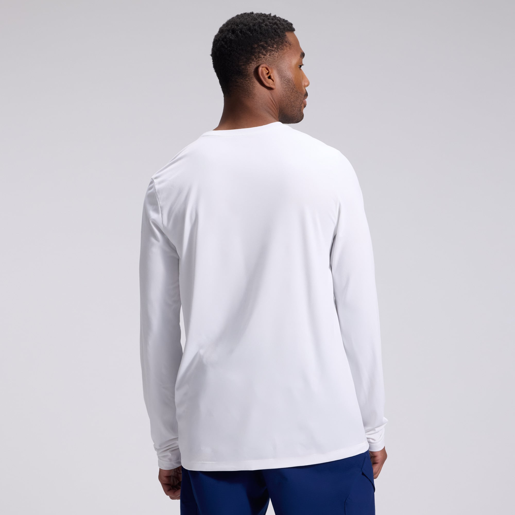 Men's Nike  White Buffalo Bills Rivalries Collection Sideline Legend Long Sleeve T-Shirt