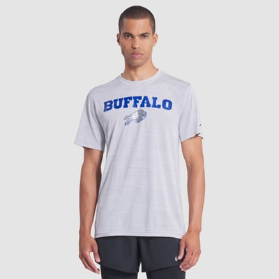  Buffalo Bills Nike Rivalries Collection Sideline Velocity Dri-FIT T-Shirt - White