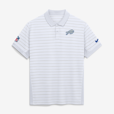  Buffalo Bills Nike Rivalries Collection Sideline Victory Polo - White