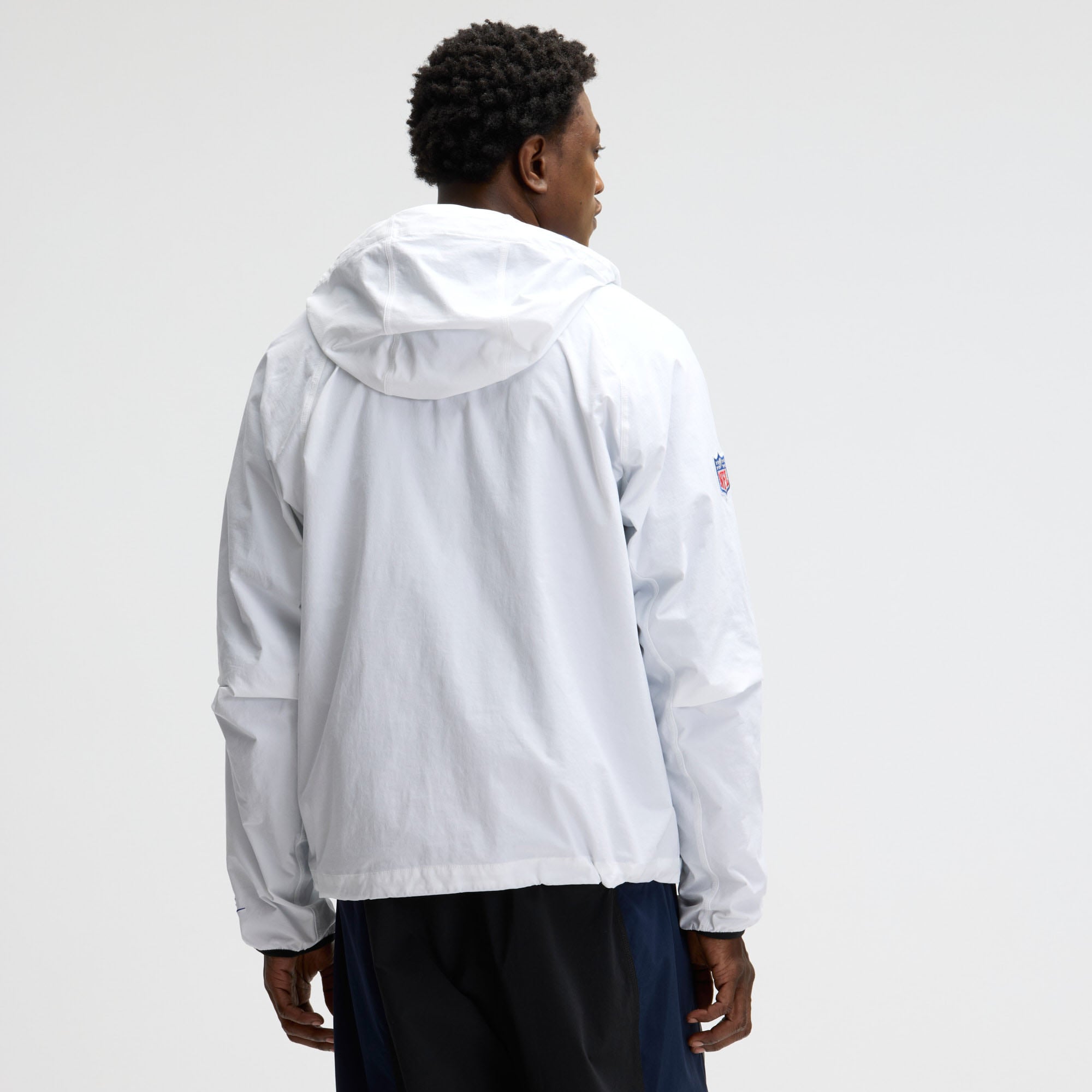 Men's Nike White Buffalo Bills Rivalries Collection Tech Raglan Full-Zip Jacket