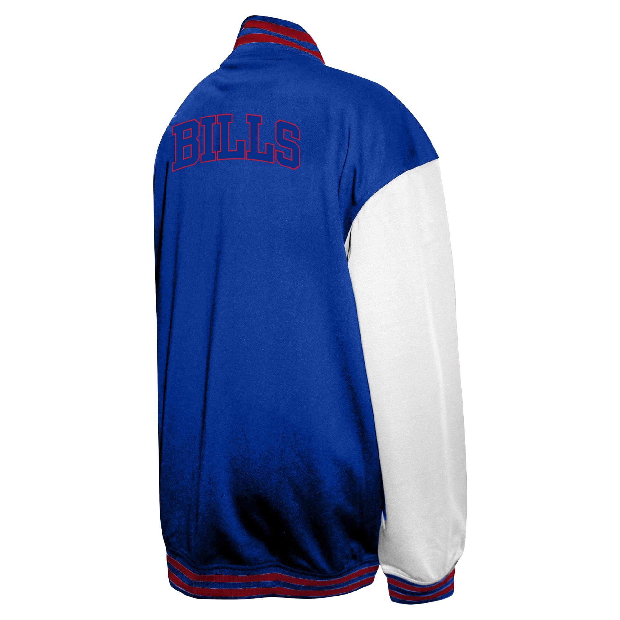 Men's Profile Royal Buffalo Bills Big & Tall Full-Snap Varsity Jacket