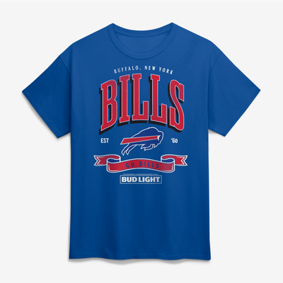 Buffalo Bills Bud Light T-Shirt - Royal