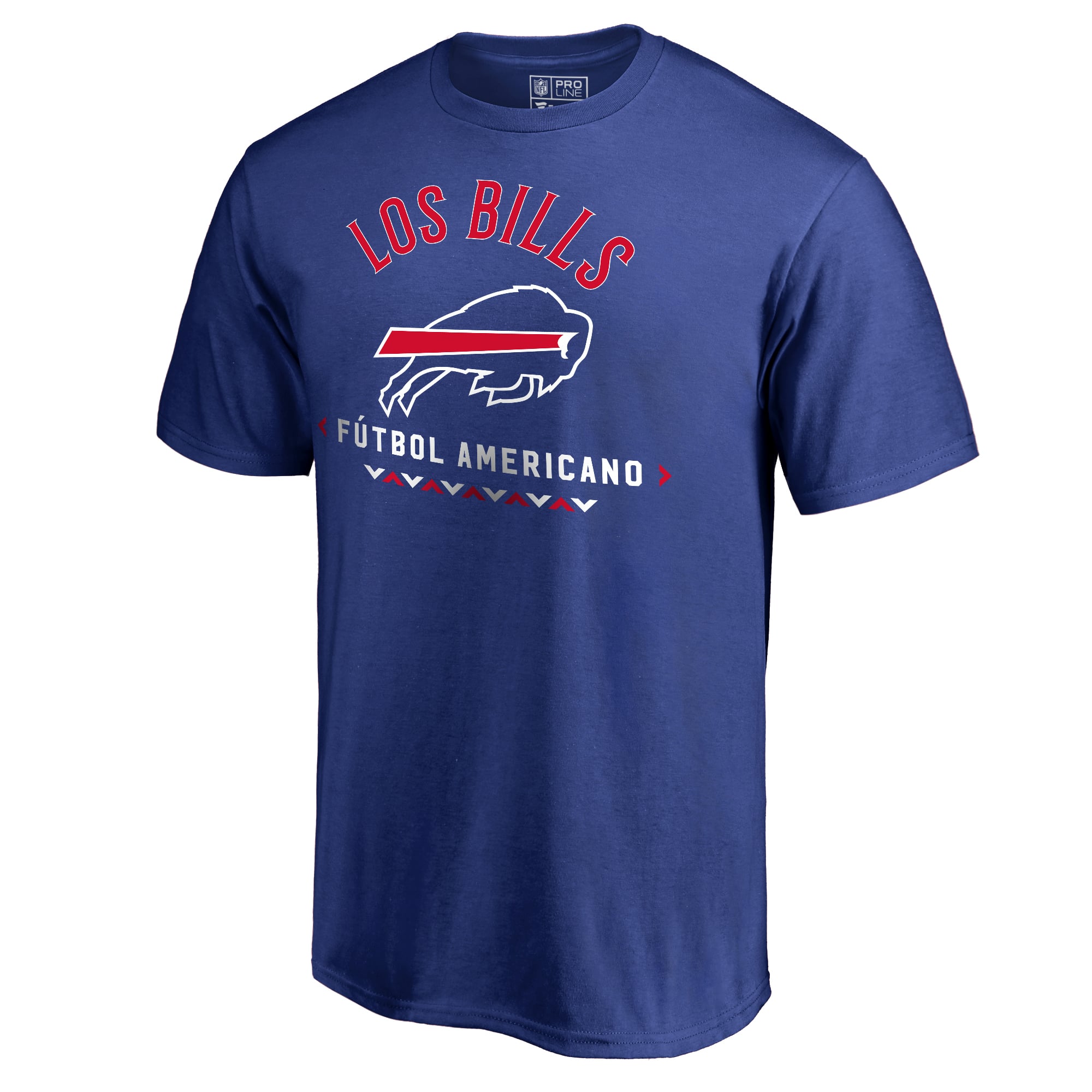 Men's Royal Buffalo Bills Futbol Americano T-Shirt