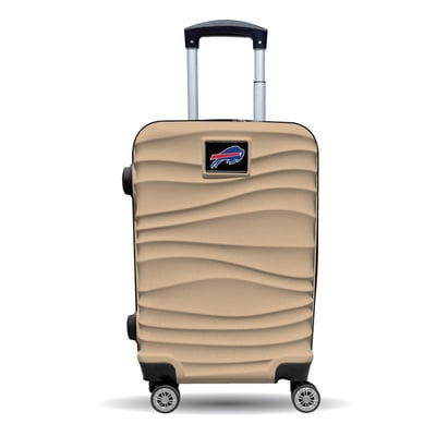 Buffalo Bills MOJO Tan Color Blitz Carry-On Hardcase Spinner Luggage
