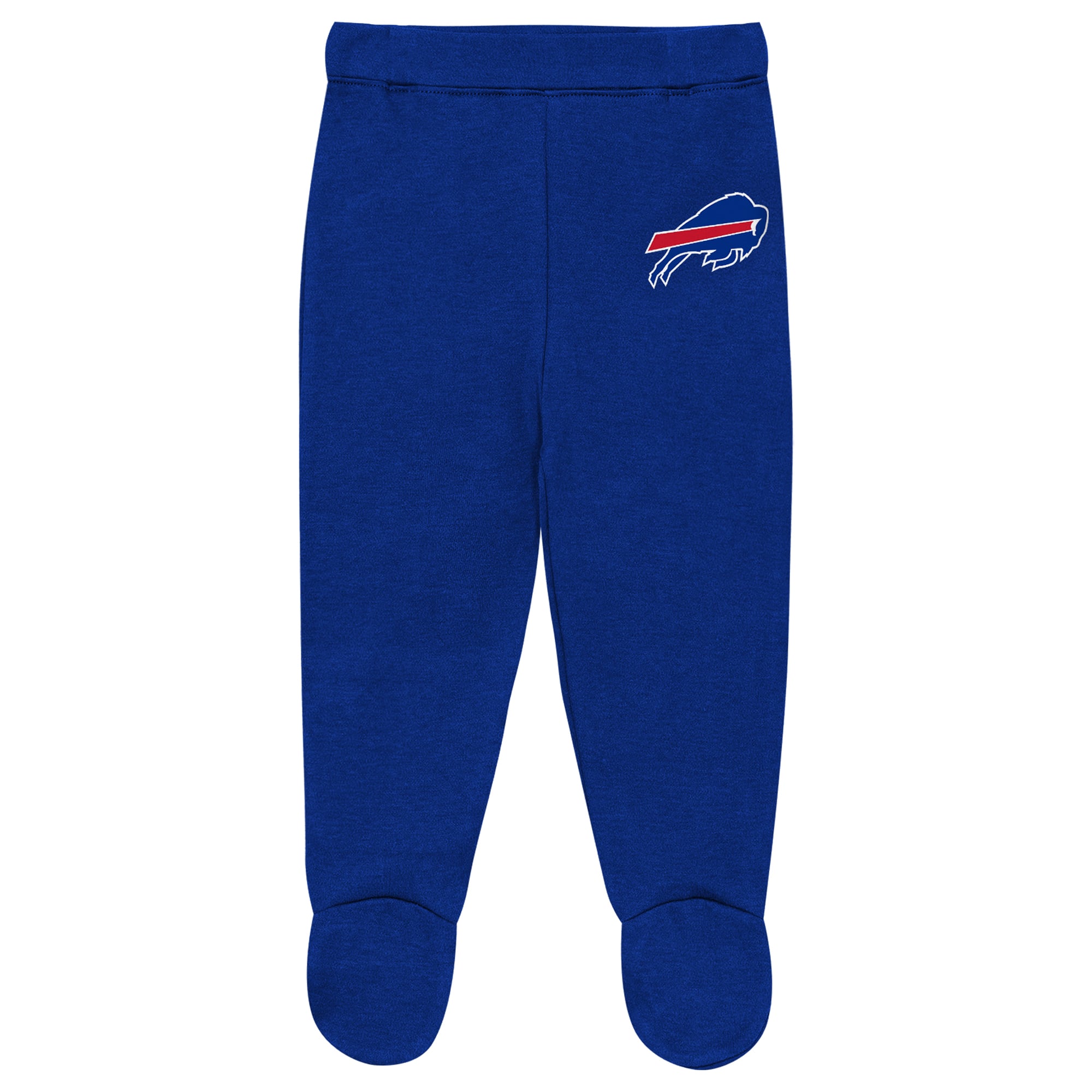 Ensemble trois pièces Outerstuff pour nouveau-né et nourrisson, gris chiné/royal, Buffalo Bills Huddles and Giggles