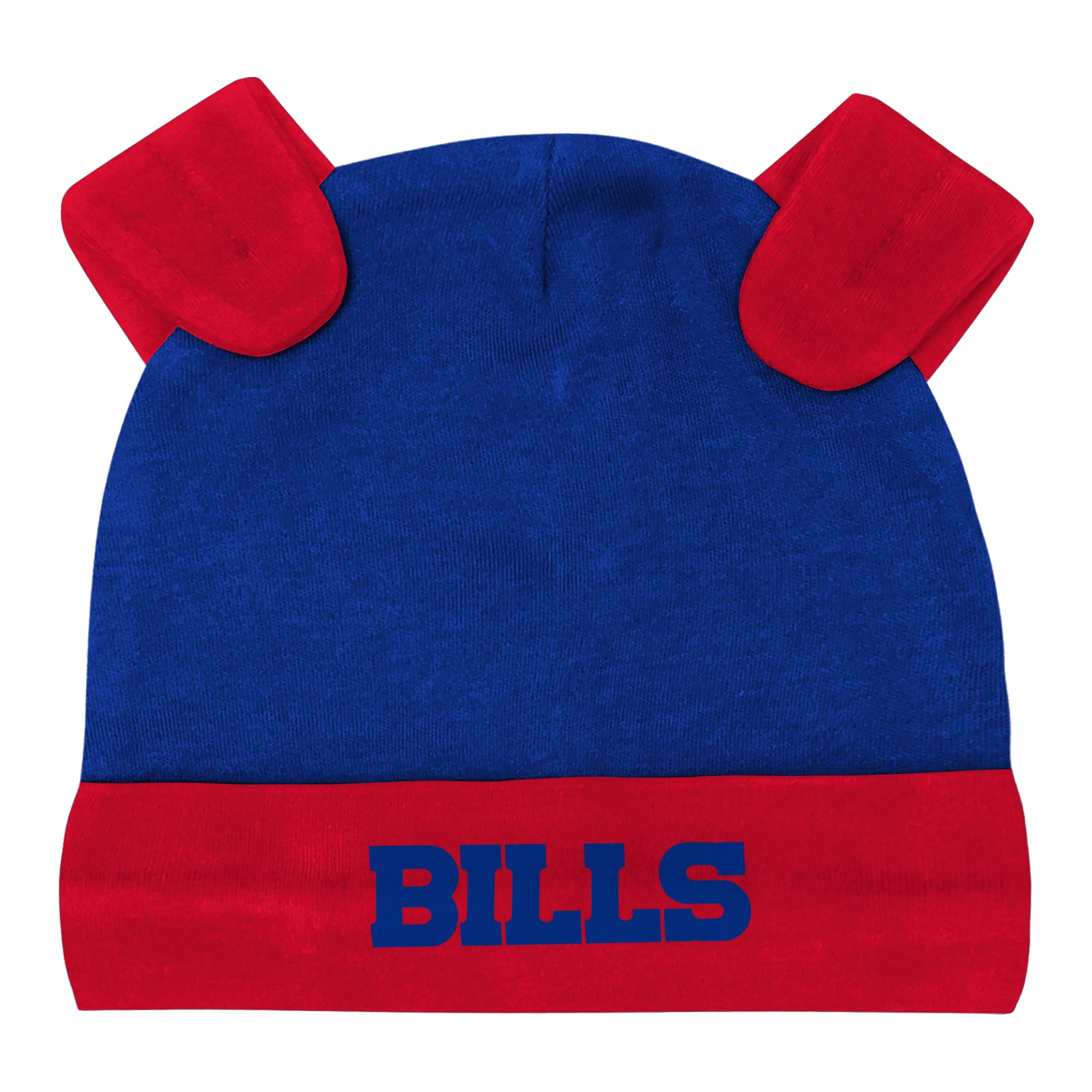 Ensemble trois pièces Outerstuff pour nouveau-né et nourrisson, gris chiné/royal, Buffalo Bills Huddles and Giggles