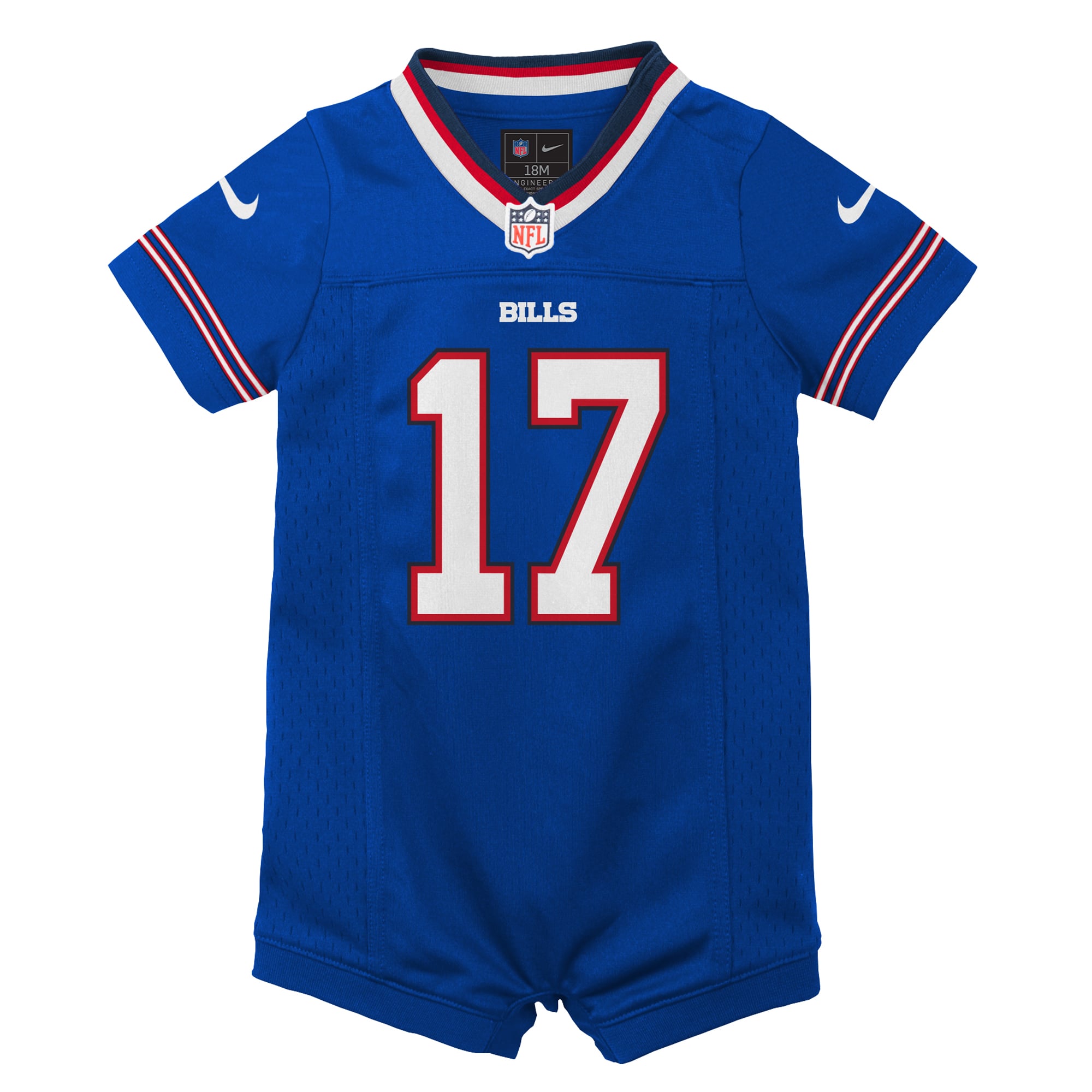 Newborn Nike Josh Allen Royal Buffalo Bills Romper Game Jersey