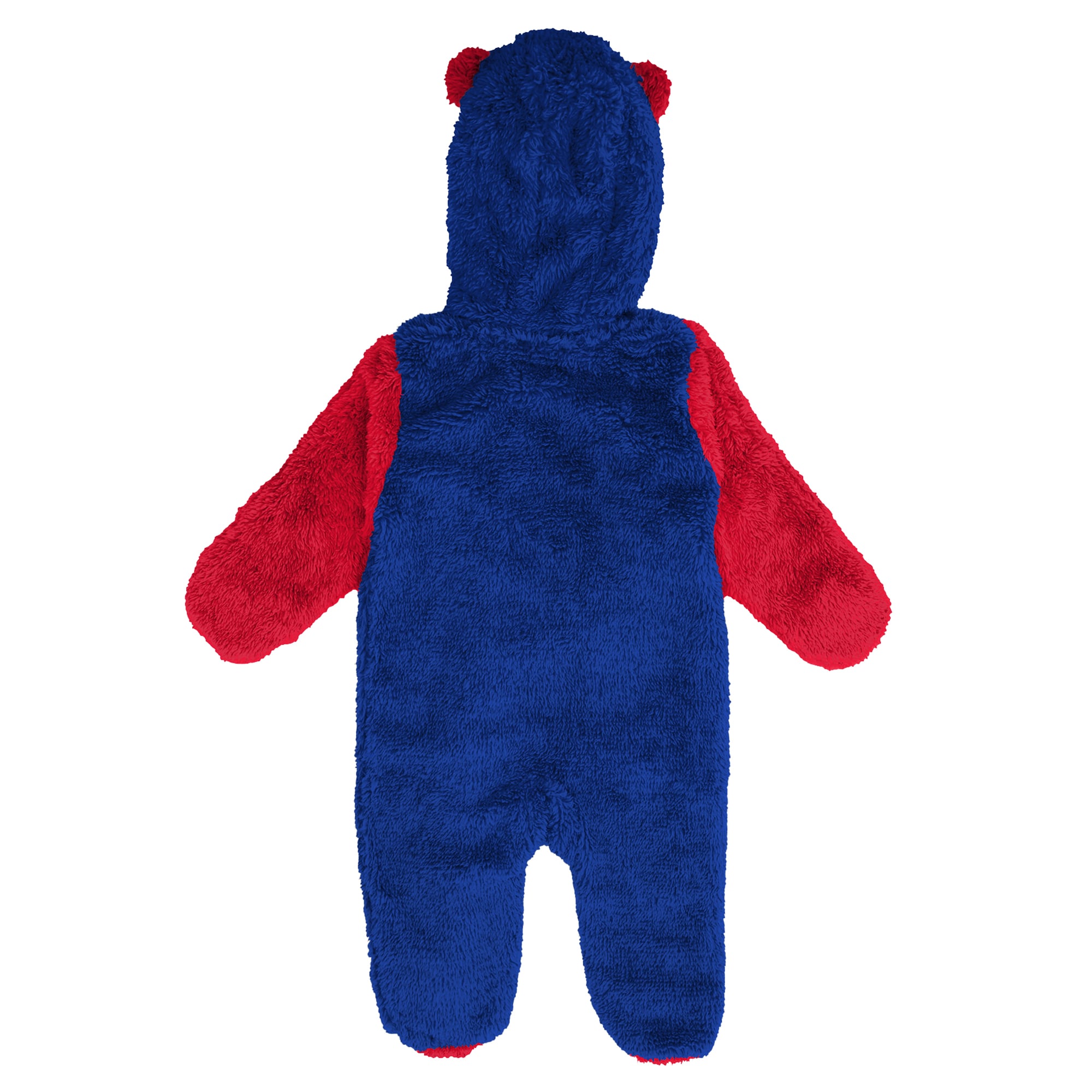 Pyjama en polaire à fermeture éclair intégrale Outerstuff Royal Buffalo Bills pour nouveau-né