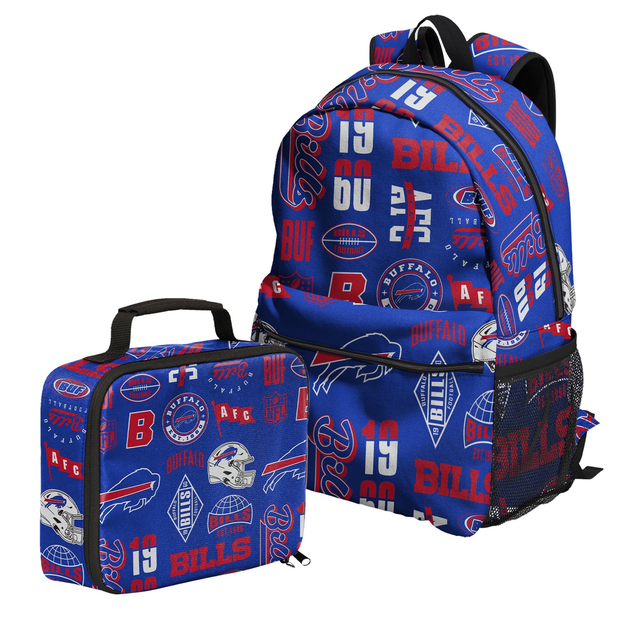 Outerstuff Buffalo Bills Backpack and Lunchbox Set