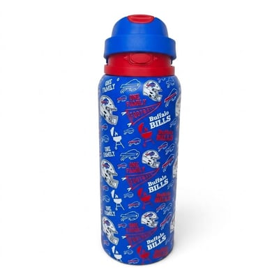 Buffalo Bills Pegasus 32oz. Game Day Pennant Stainless Steel ProPress Water Bottle