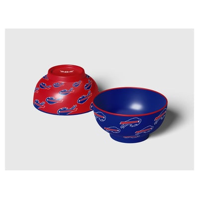 Buffalo Bills Pegasus 6" Home & Away Two-Piece Serving Bowl Set