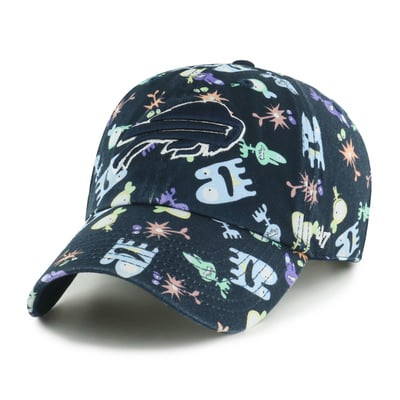 Buffalo Bills '47 Preschool Space Critter Clean Up Adjustable Hat - Navy