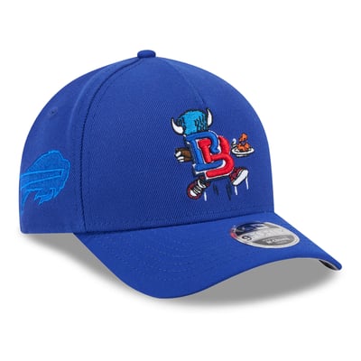 Buffalo Bills New Era Preschool Cartoon 9FORTY M-Crown A-Frame Adjustable Hat - Royal
