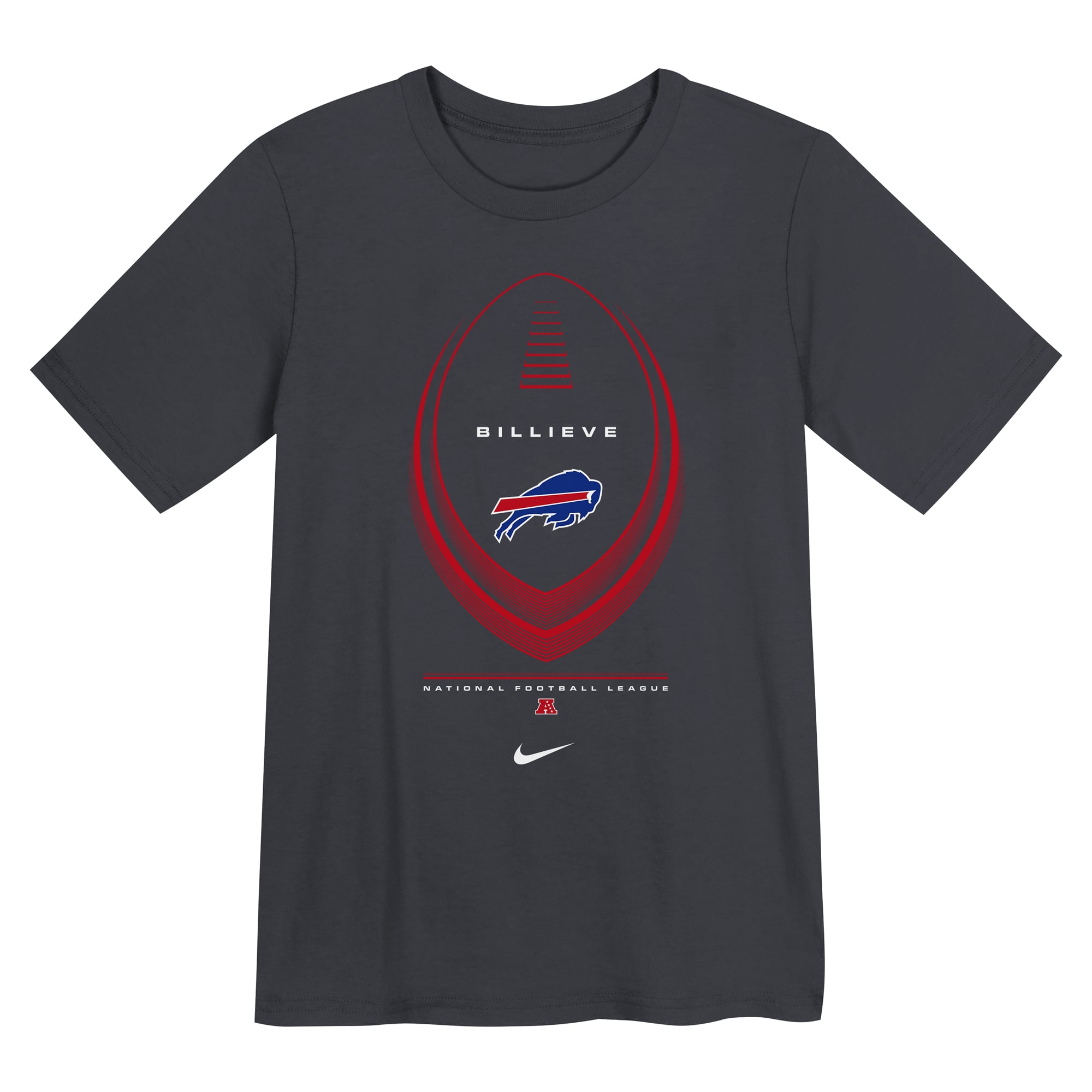 T-shirt Nike noir Buffalo Bills Legend Icon pour enfants d'âge préscolaire