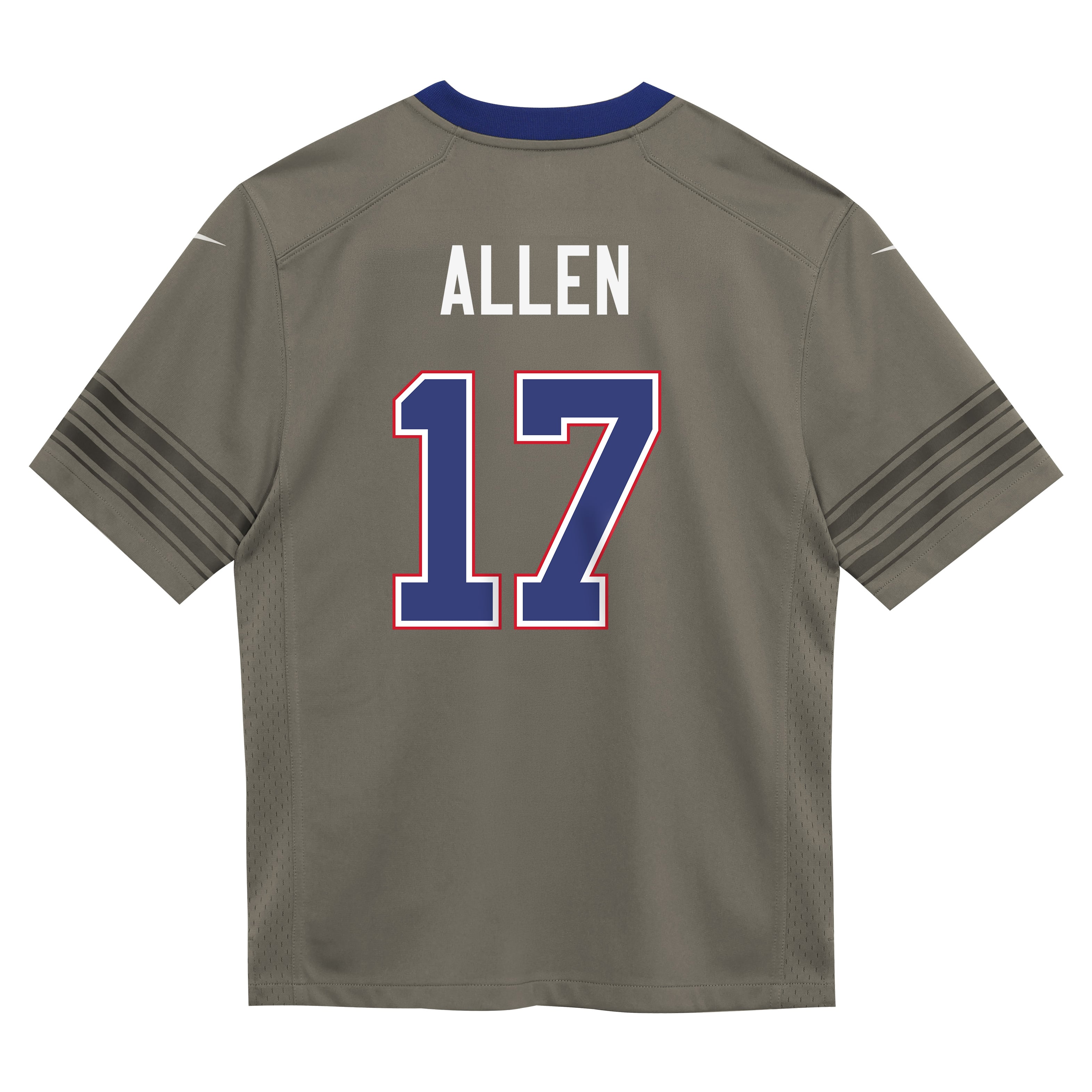 Preschool Nike Josh Allen Gray Buffalo Bills Nickel City Game Jersey