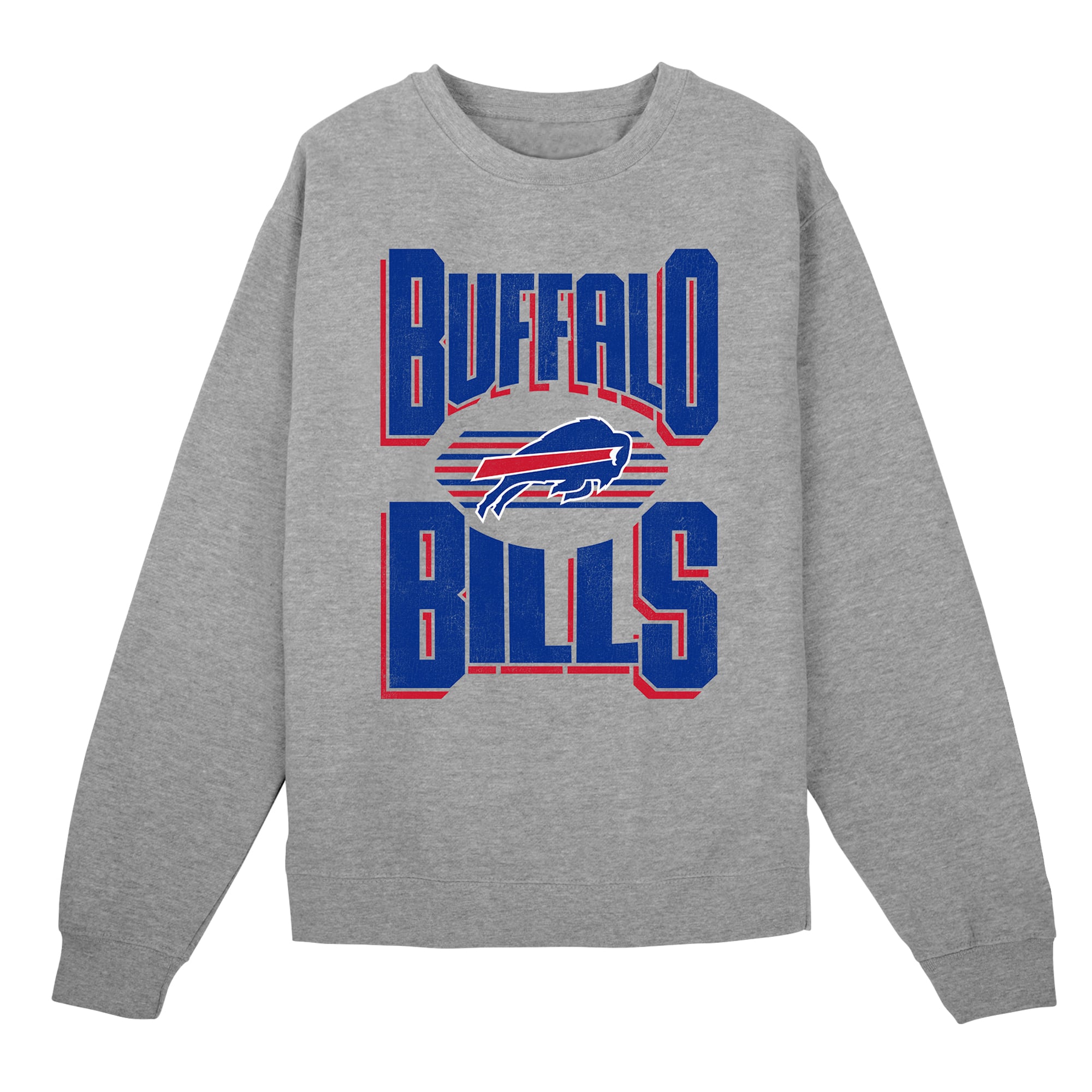 Sweat-shirt gris Jet Stream des Buffalo Bills pour enfants d'âge préscolaire Outerstuff