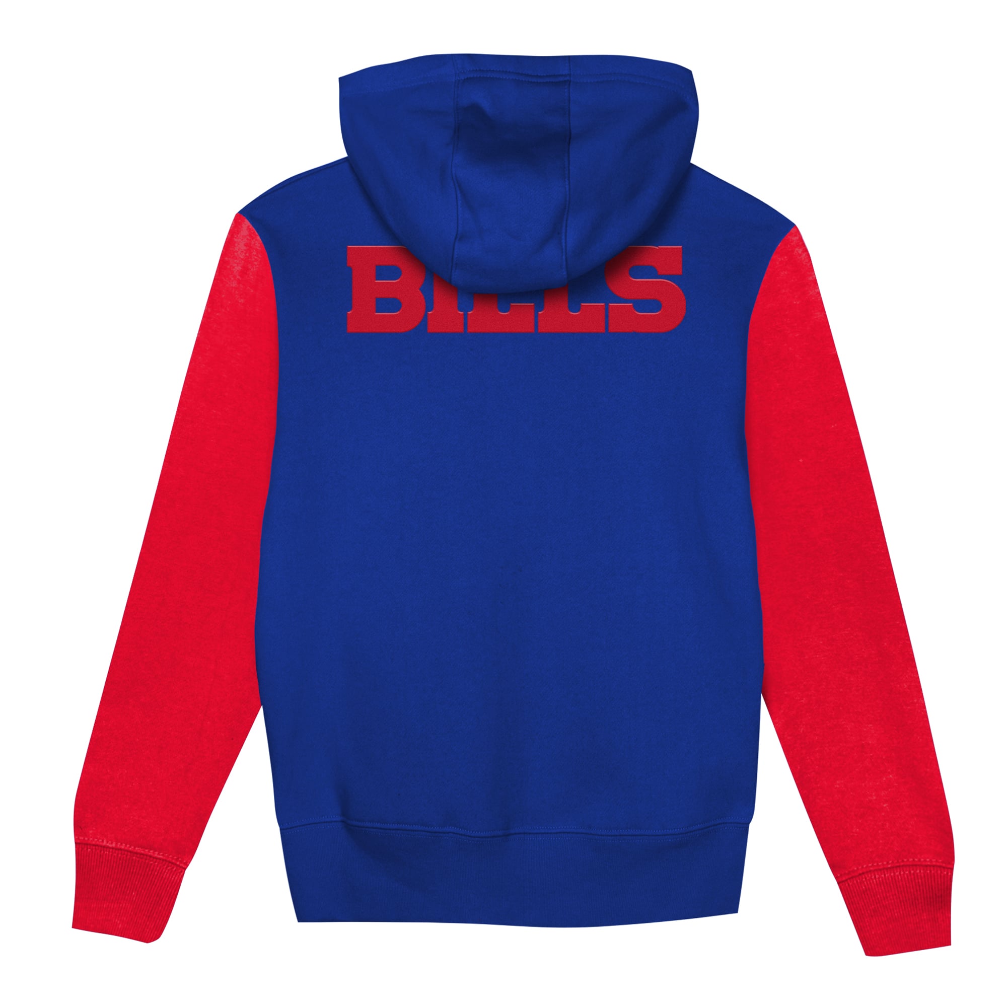 Sweat à capuche zippé Outerstuff Royal Buffalo Bills Stadium Colorblock pour enfants d'âge préscolaire