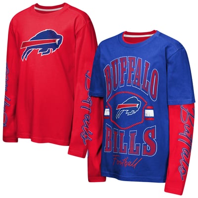  Buffalo Bills Outerstuff Preschool Motion Combo Set  - Royal/Red